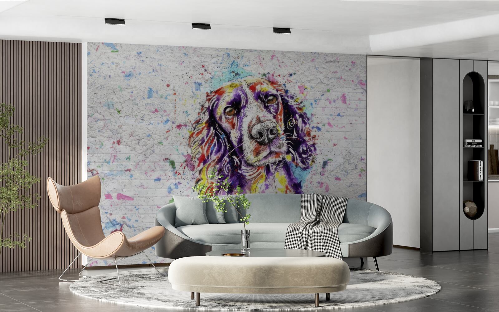 Fototapet plăcinte pop-artu