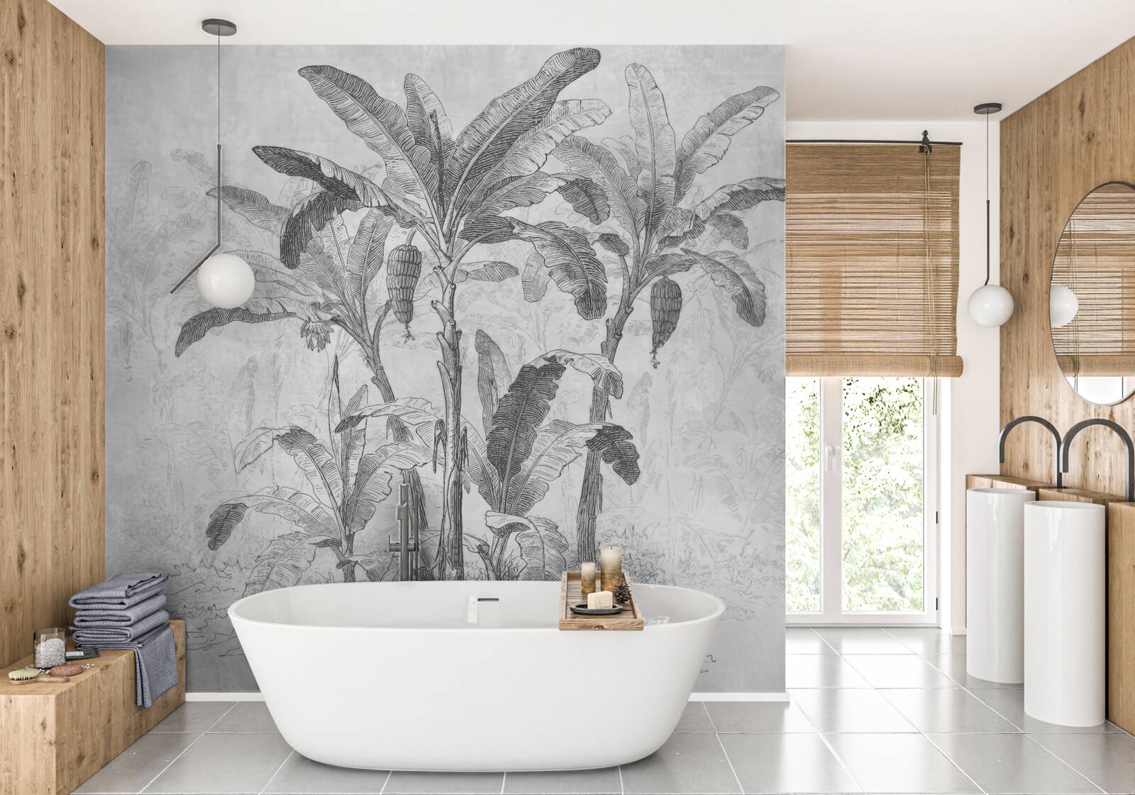 Fototapet palmele arătate