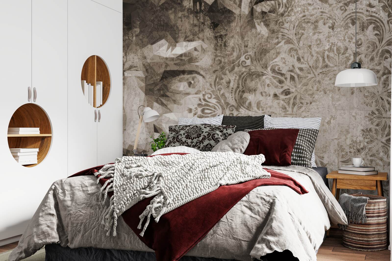 Fototapet conturul persoanei