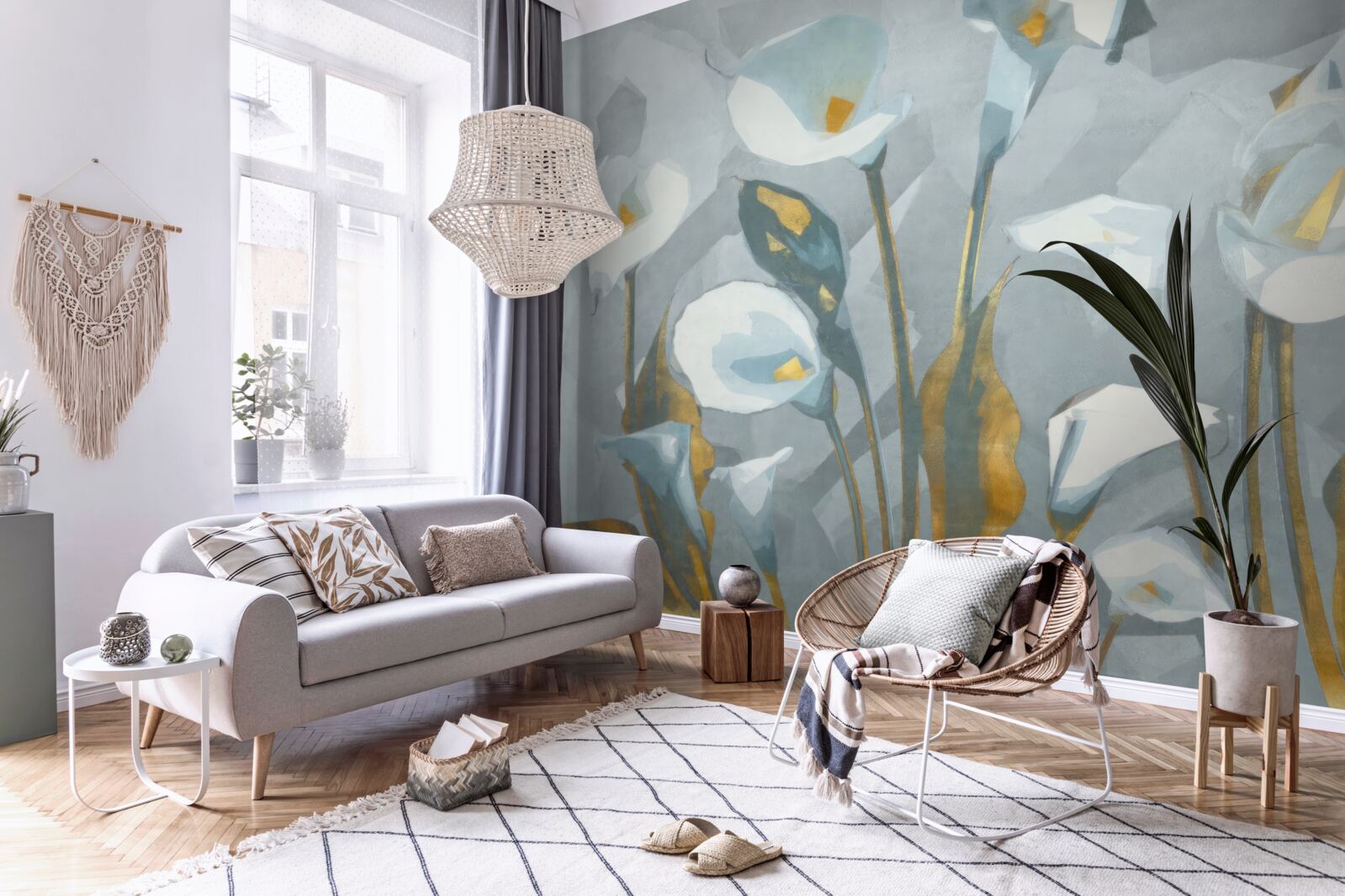 Fototapet fecalele sunt albe