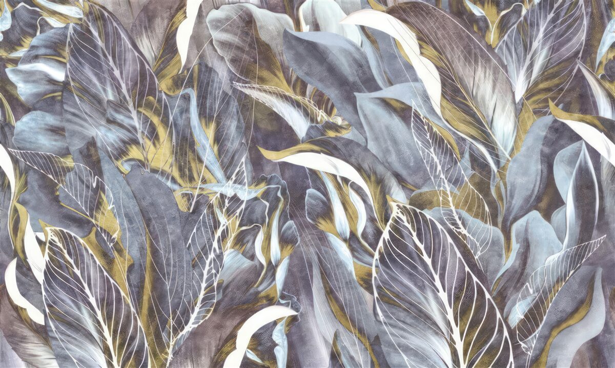 Fototapet perdea densă de frunze