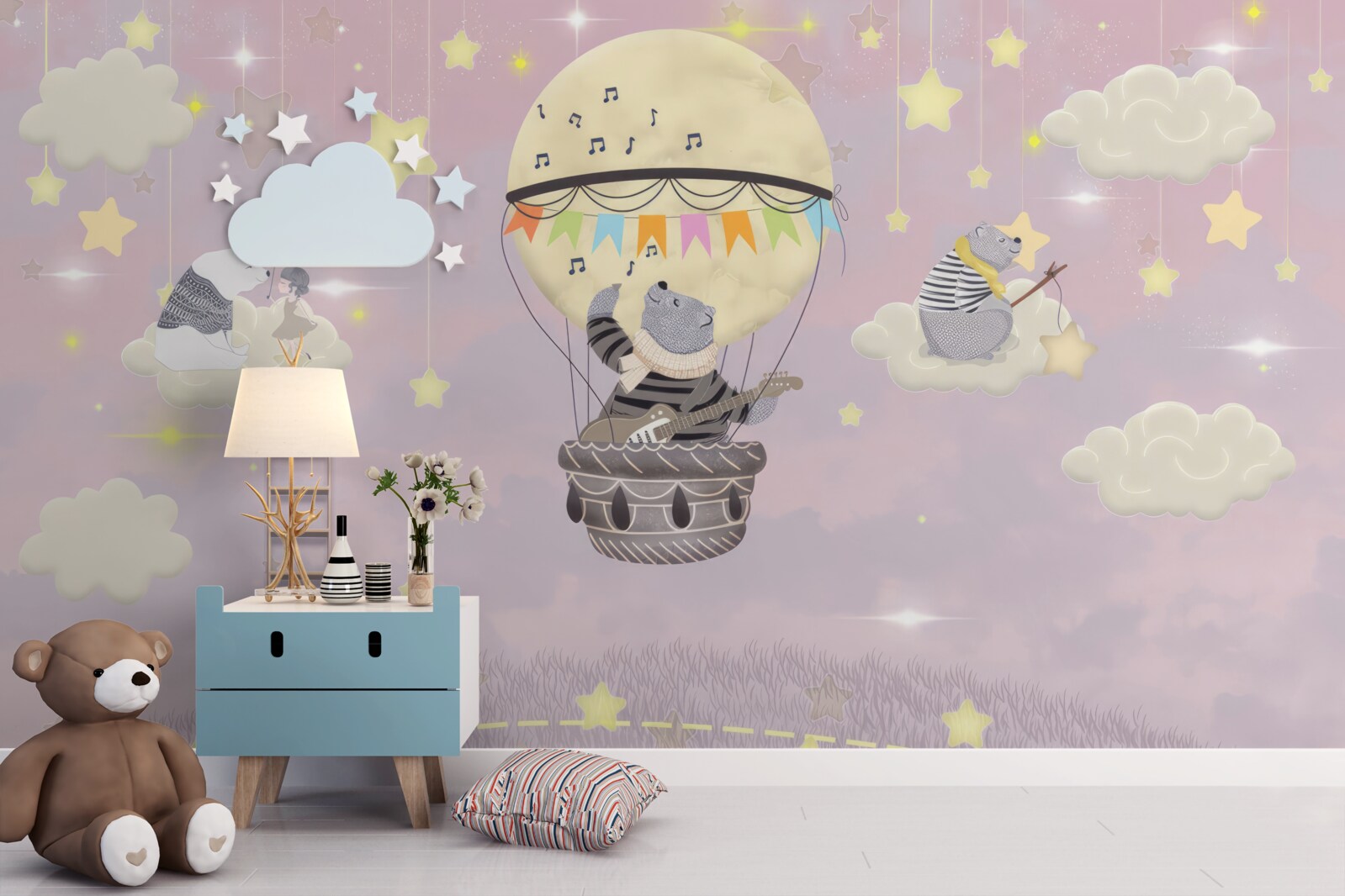 Fototapet urși cerești