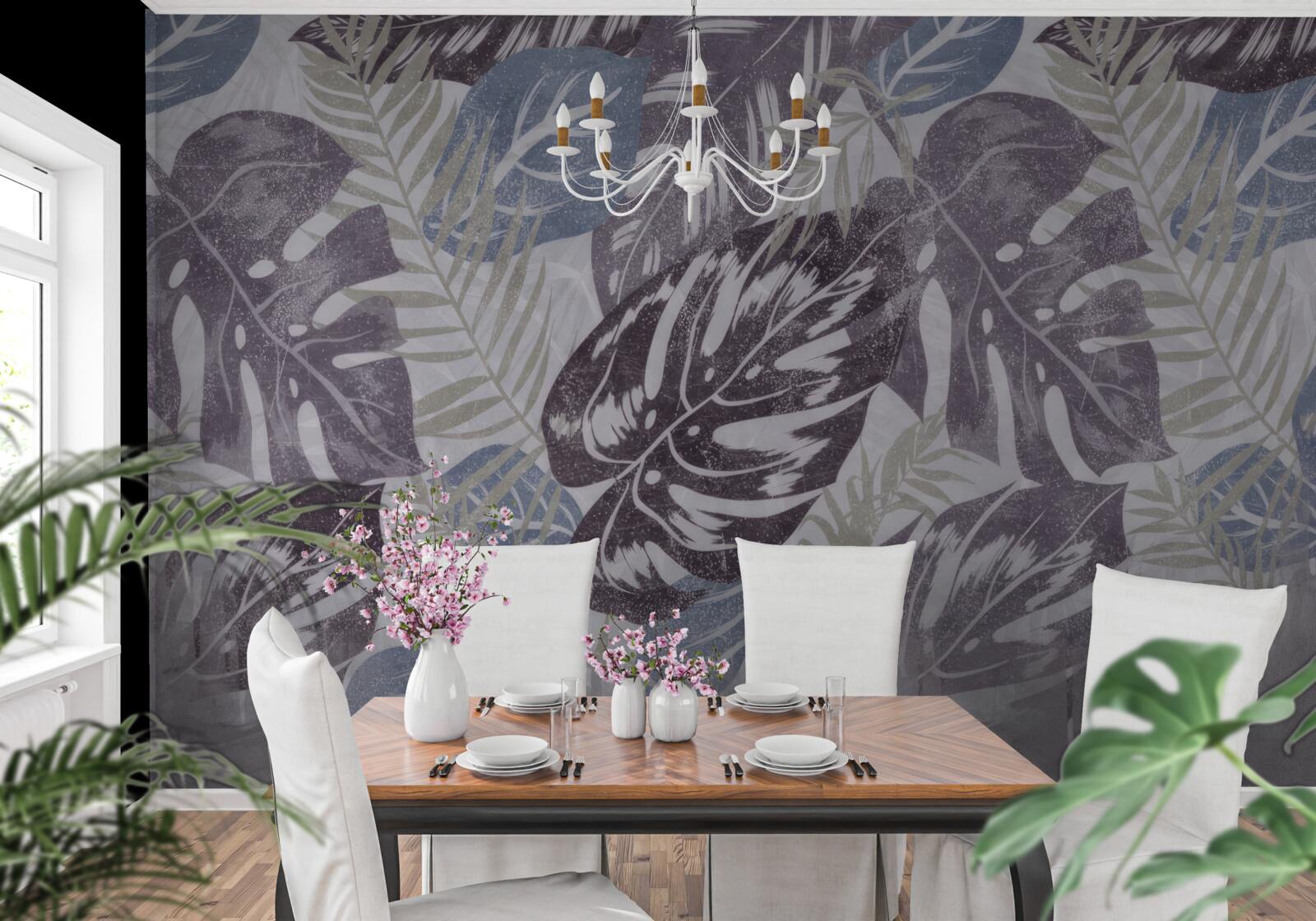 Fototapet frunze mari