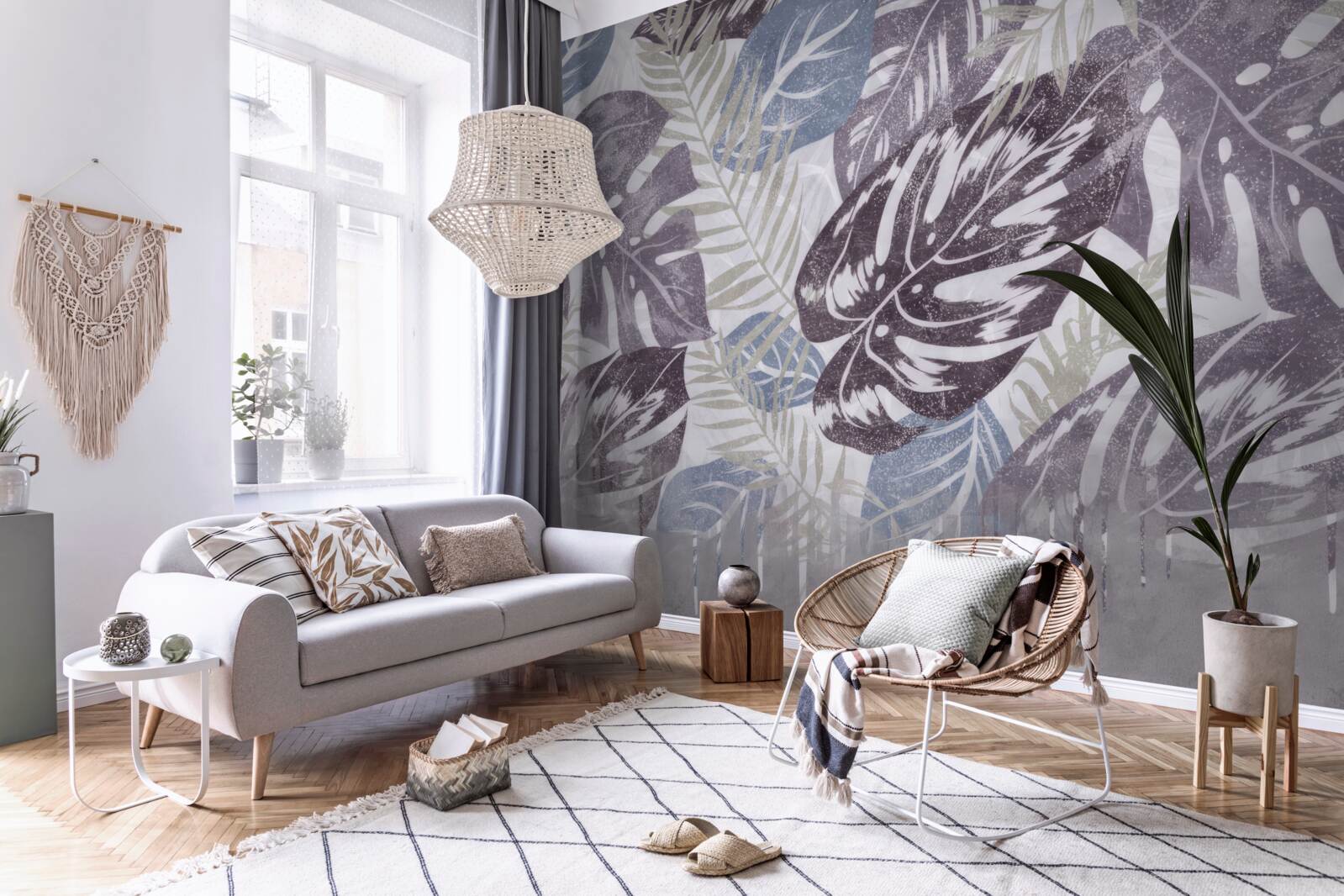 Fototapet frunze mari