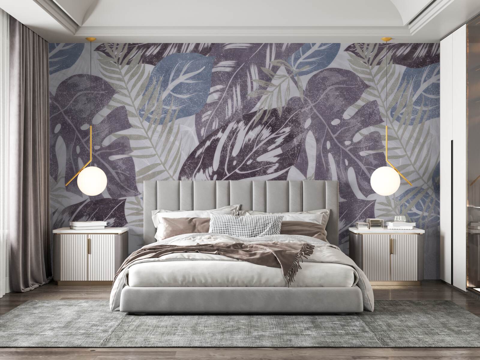 Fototapet frunze mari