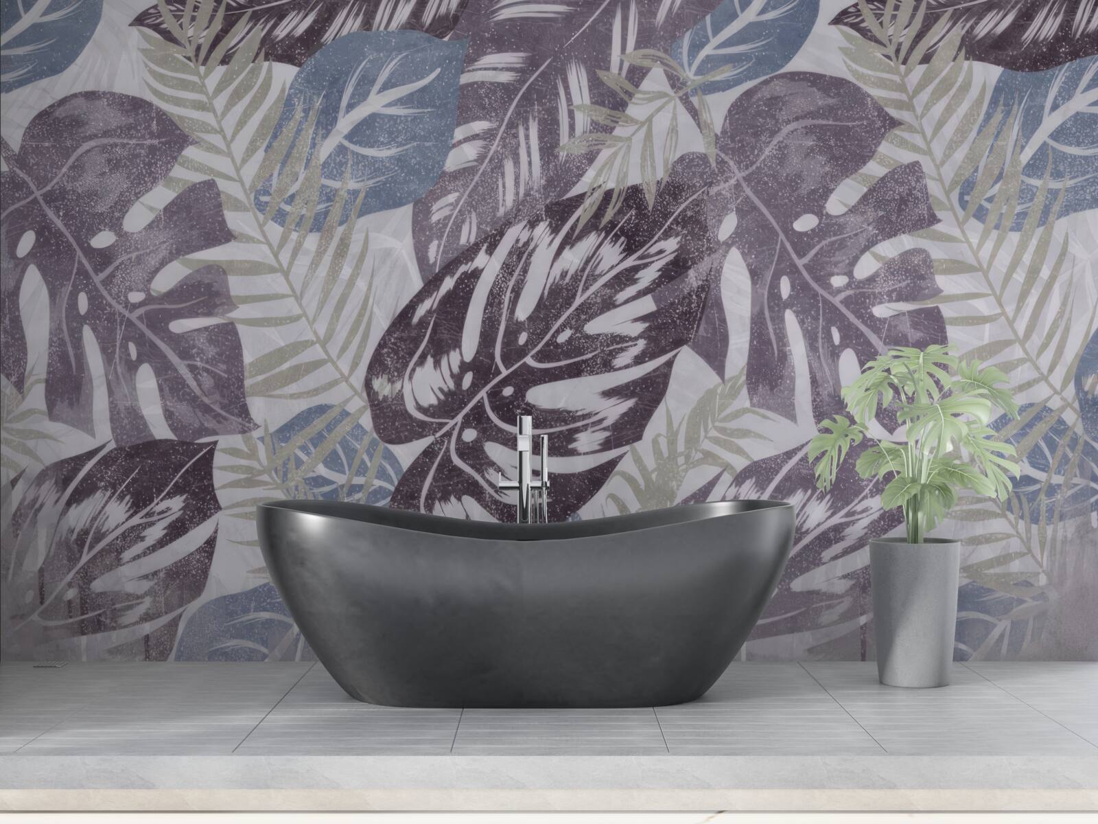 Fototapet frunze mari