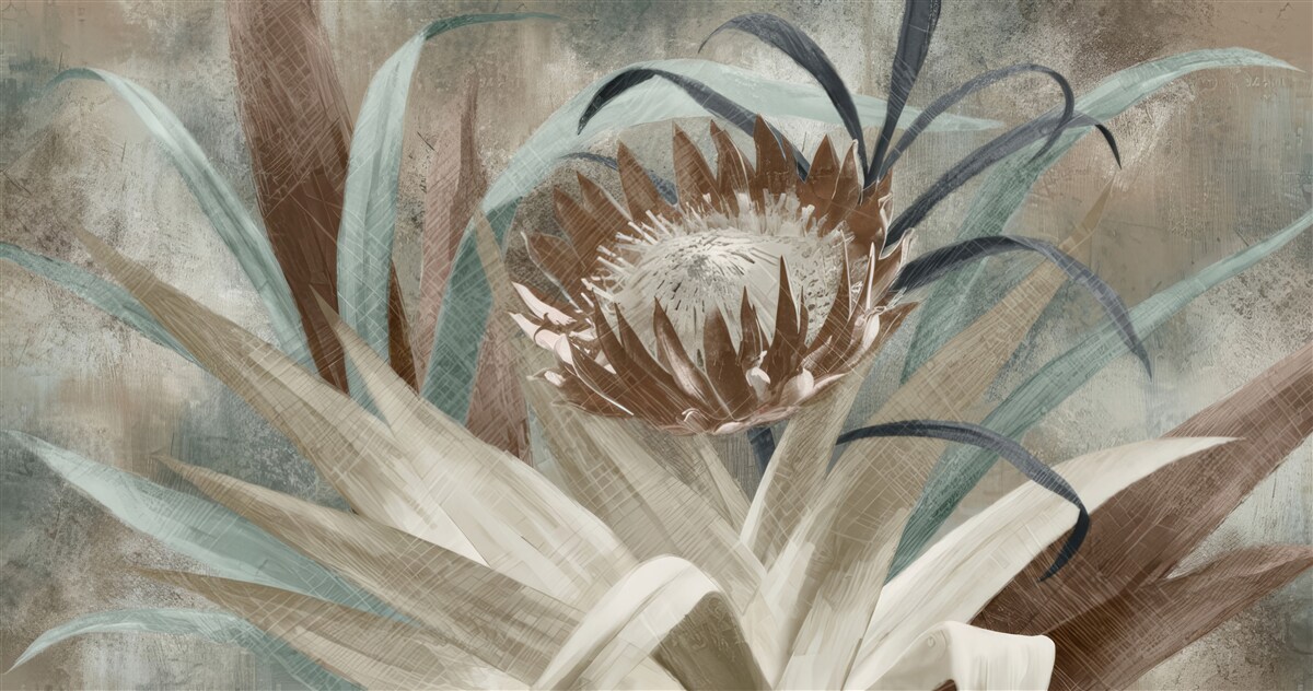 Fototapet floare mare și neobișnuită