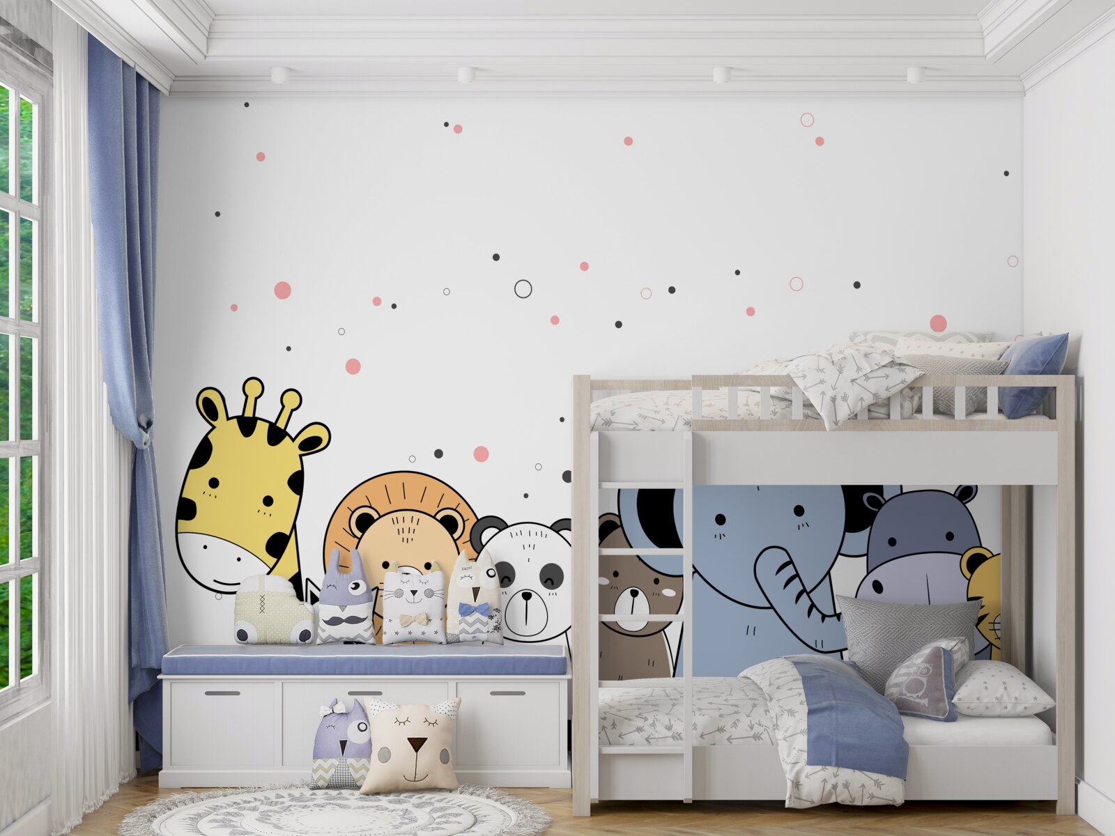 Fototapet comunitatea fiarelor