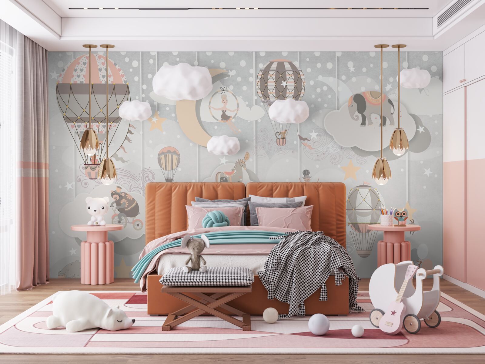 Fototapet noaptea toate animalele se culcă