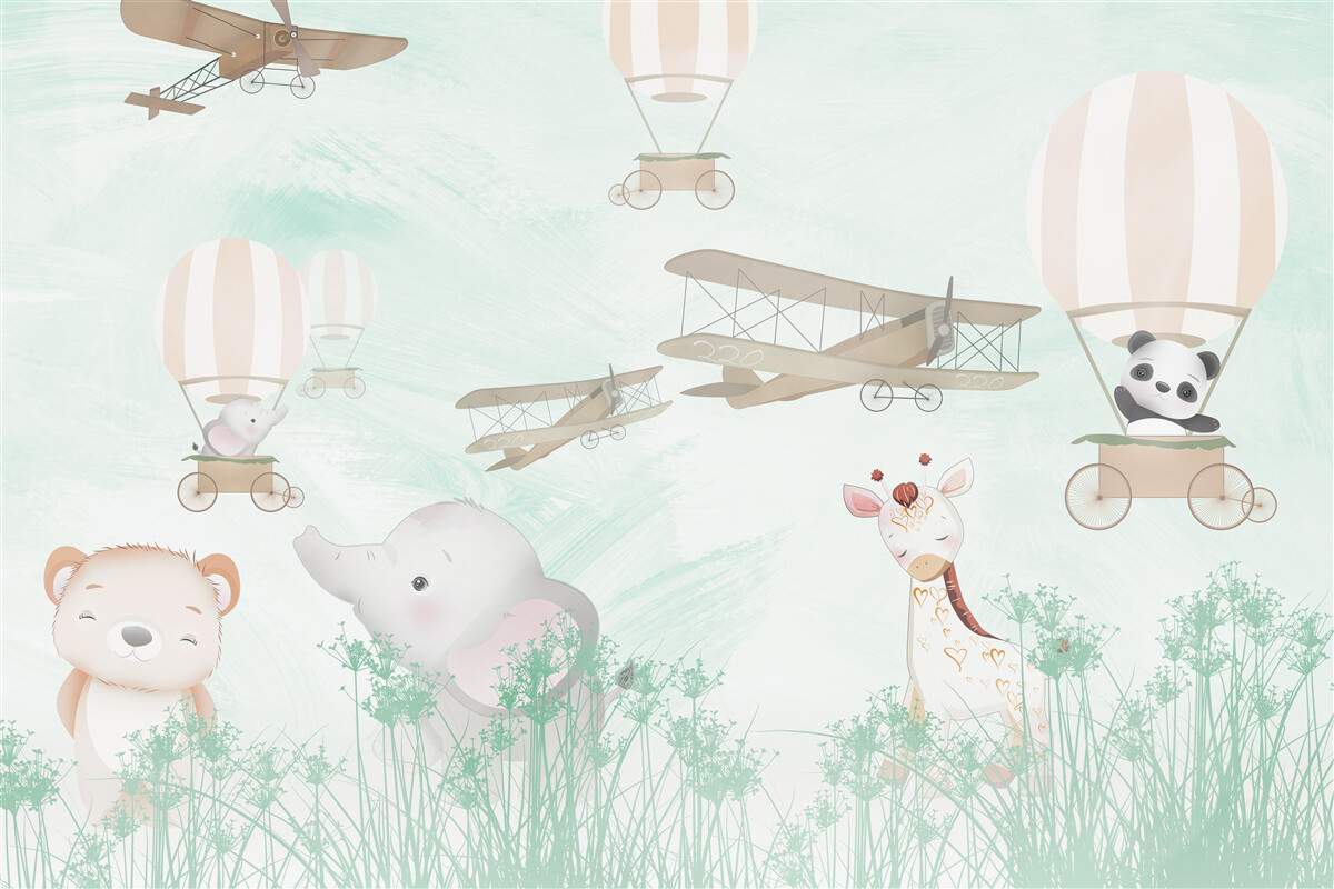 Fototapet tinerii explorează cerul