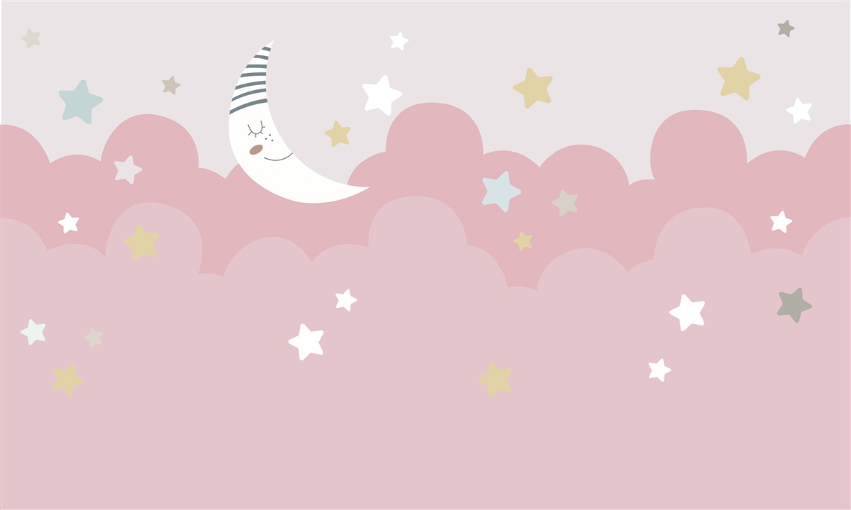 Fototapet luna se odihnește