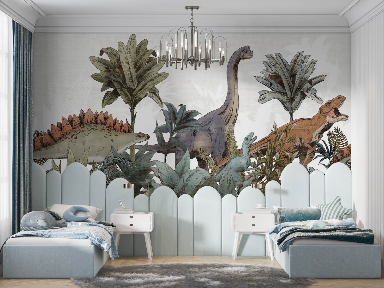 Fototapet dinozauri gigantici antice