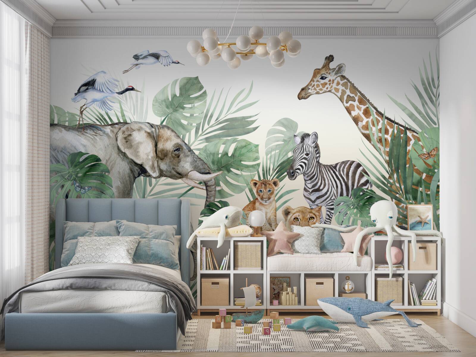 Fototapet animale mari de la tropice