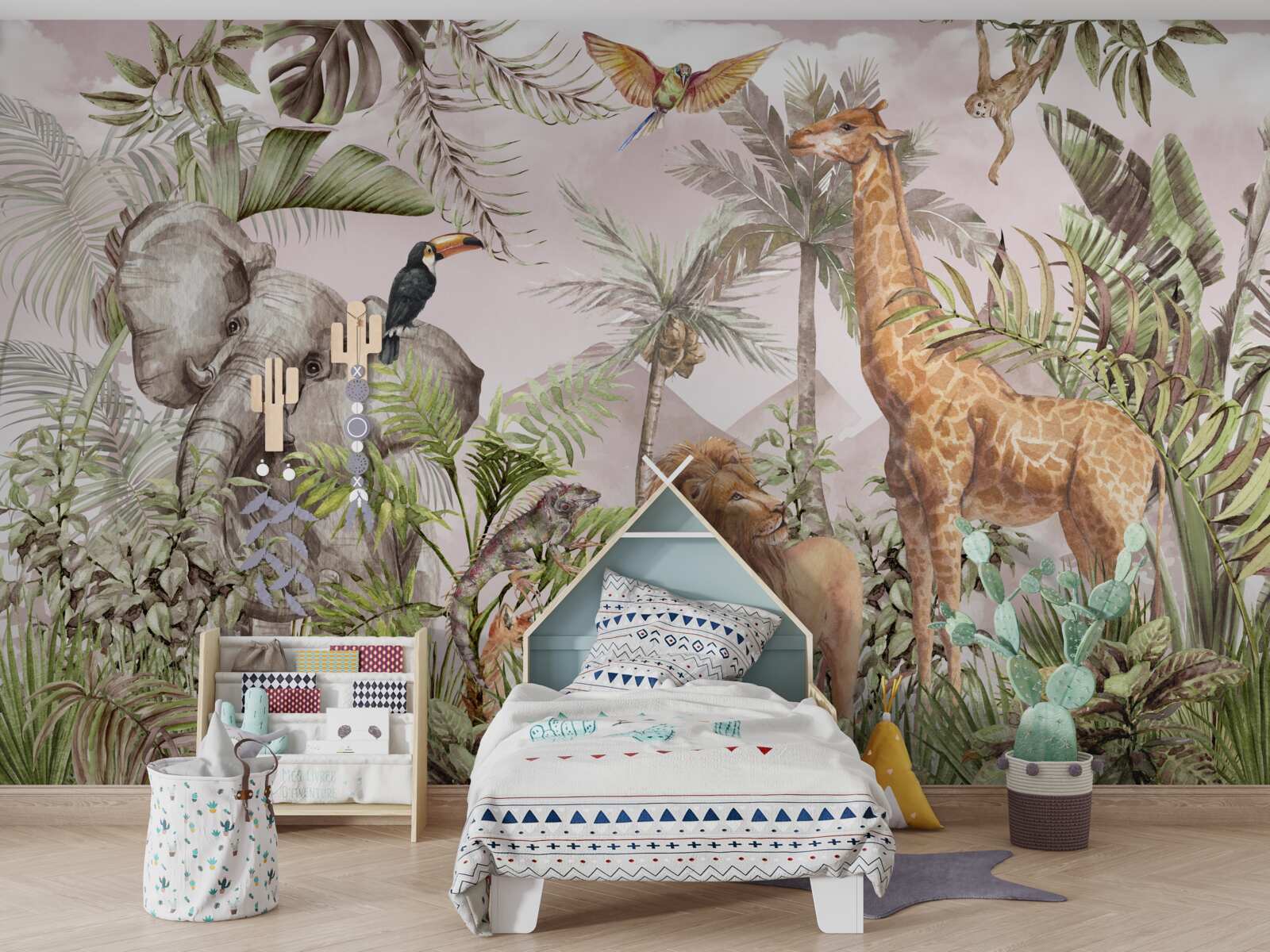 Fototapet locuitorii din regiunile tropicale