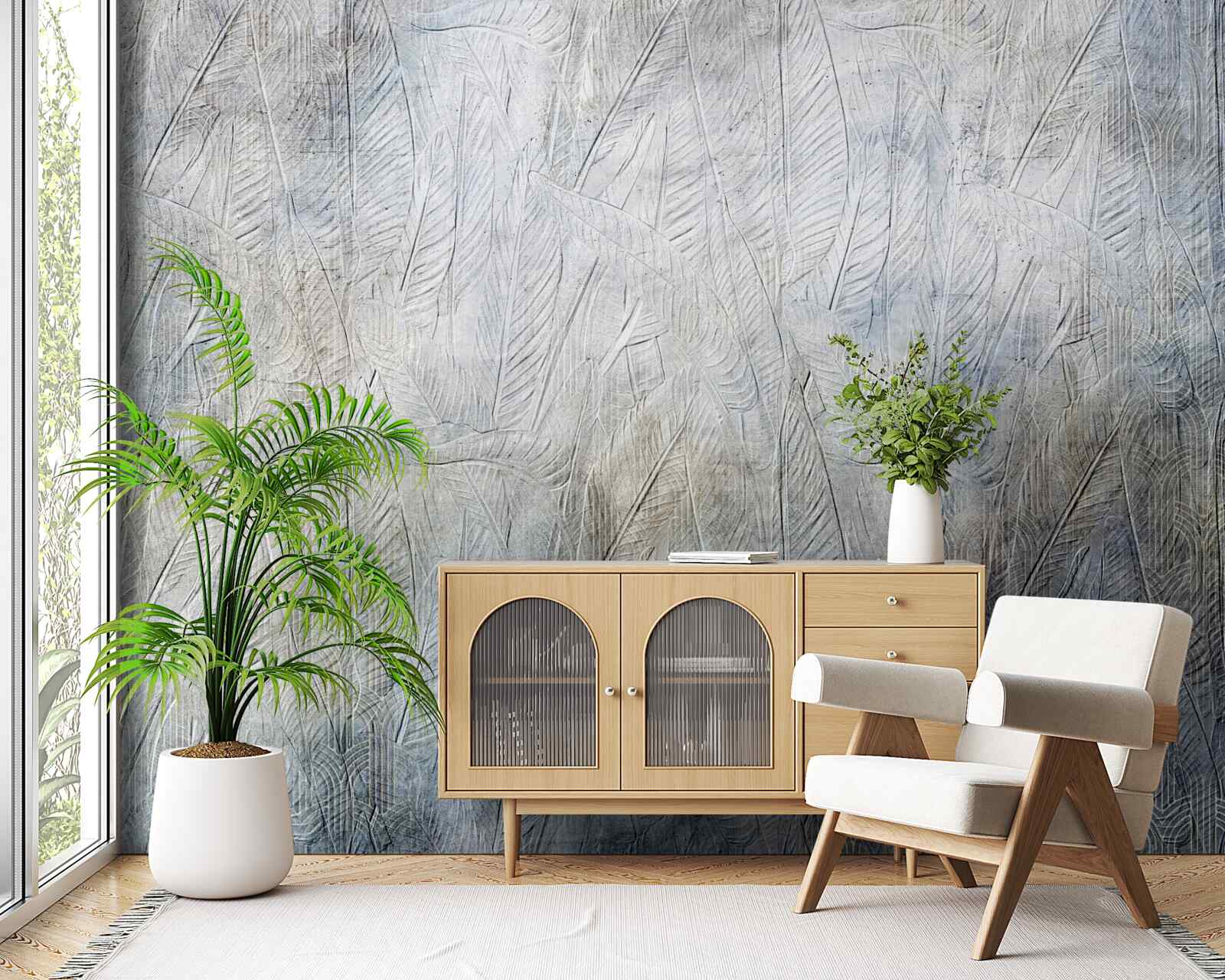 Fototapet zona frunzelor