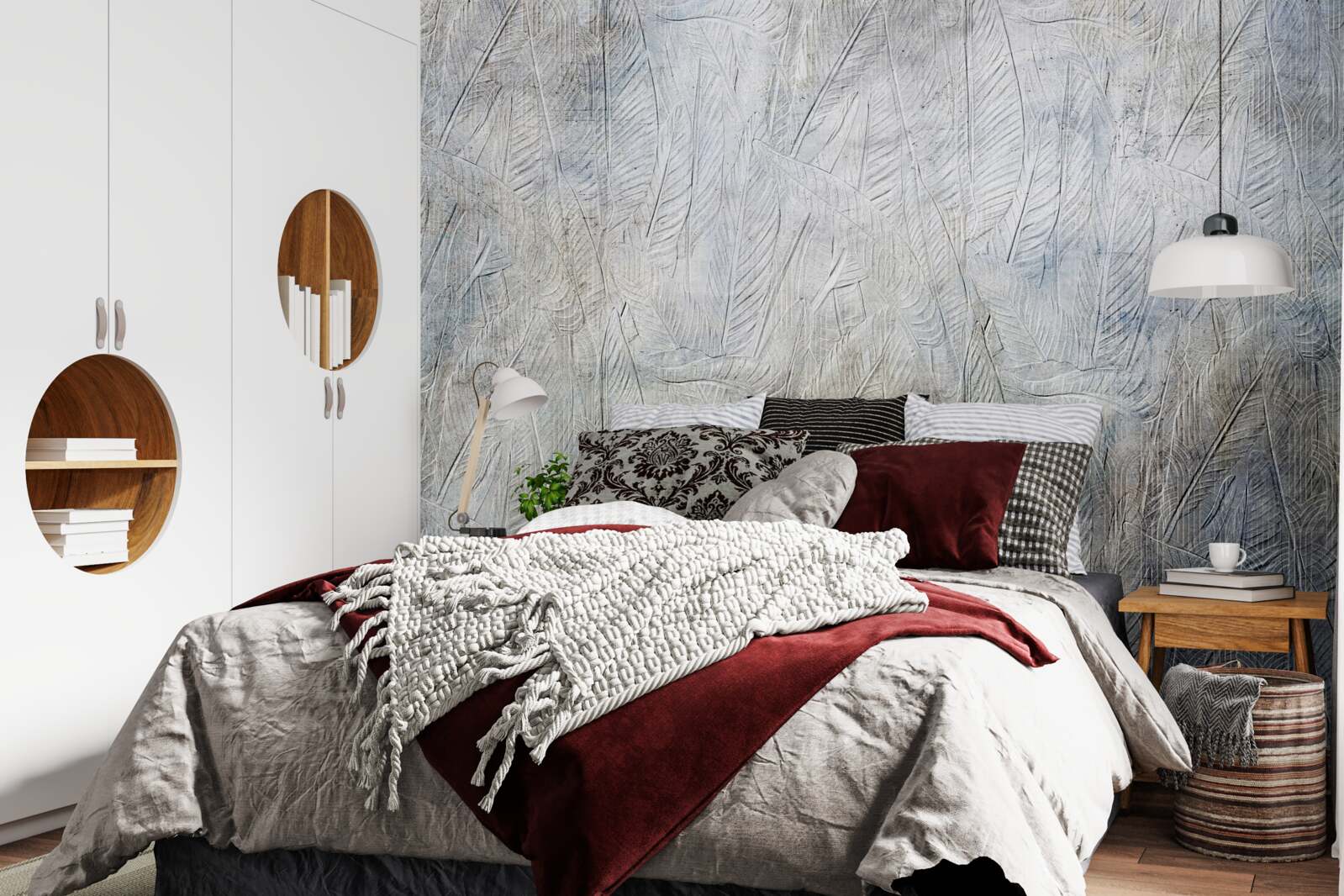 Fototapet zona frunzelor