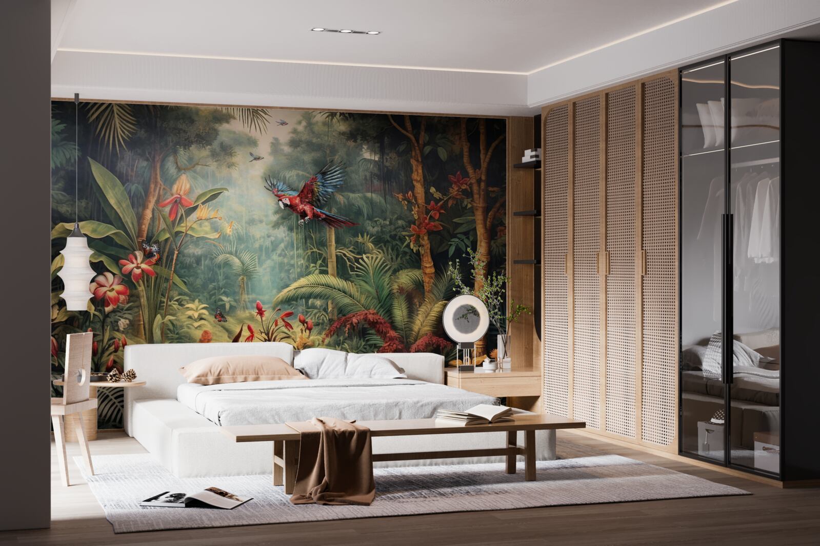 Fototapet locuitorii junglei