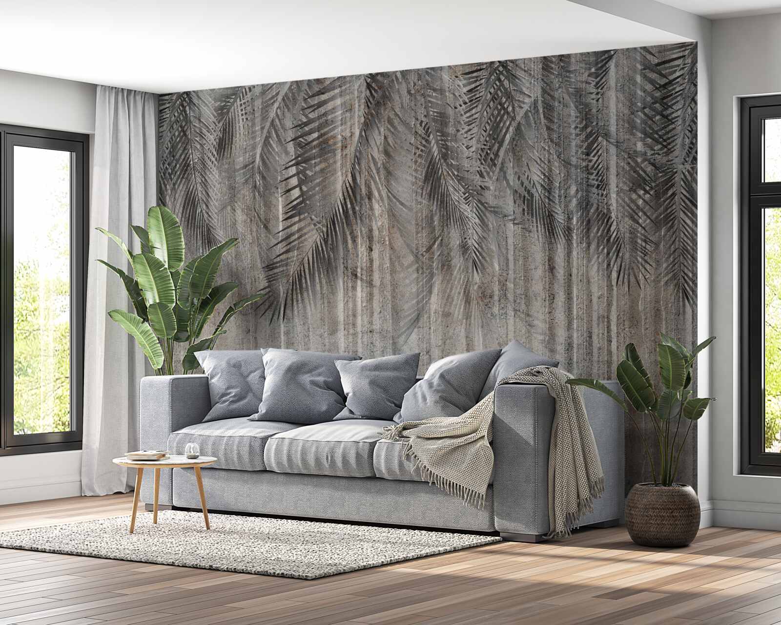 Fototapet frunzele coniferelor cad