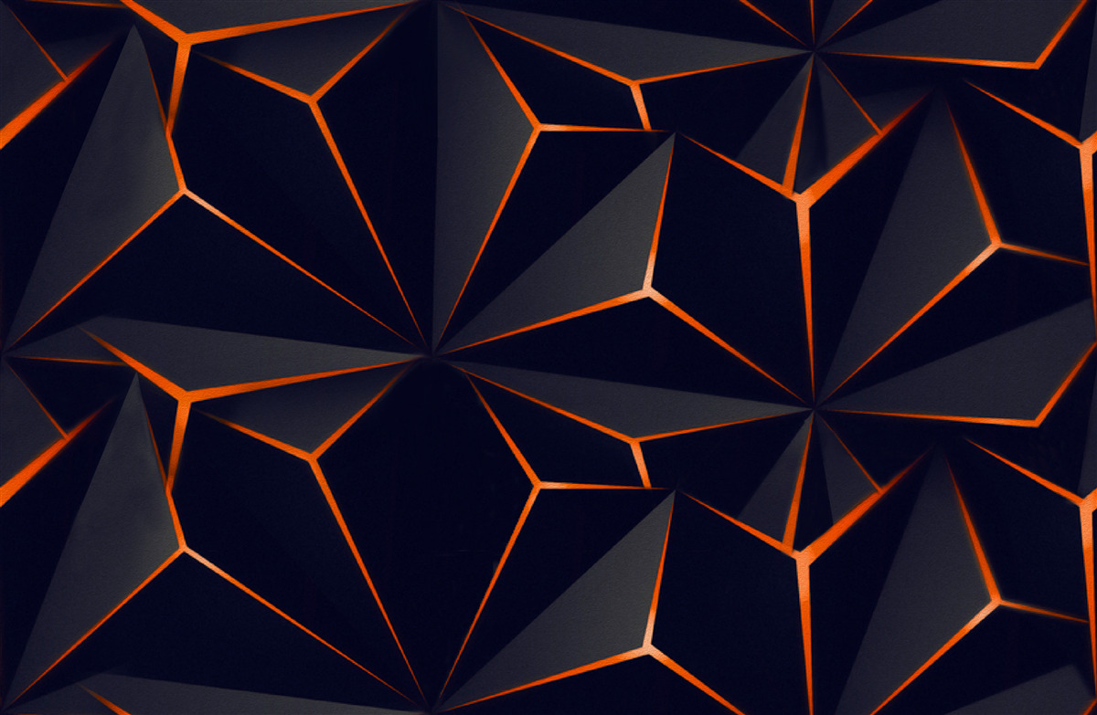 Fototapet piramidele sunt negre cu margini roșii