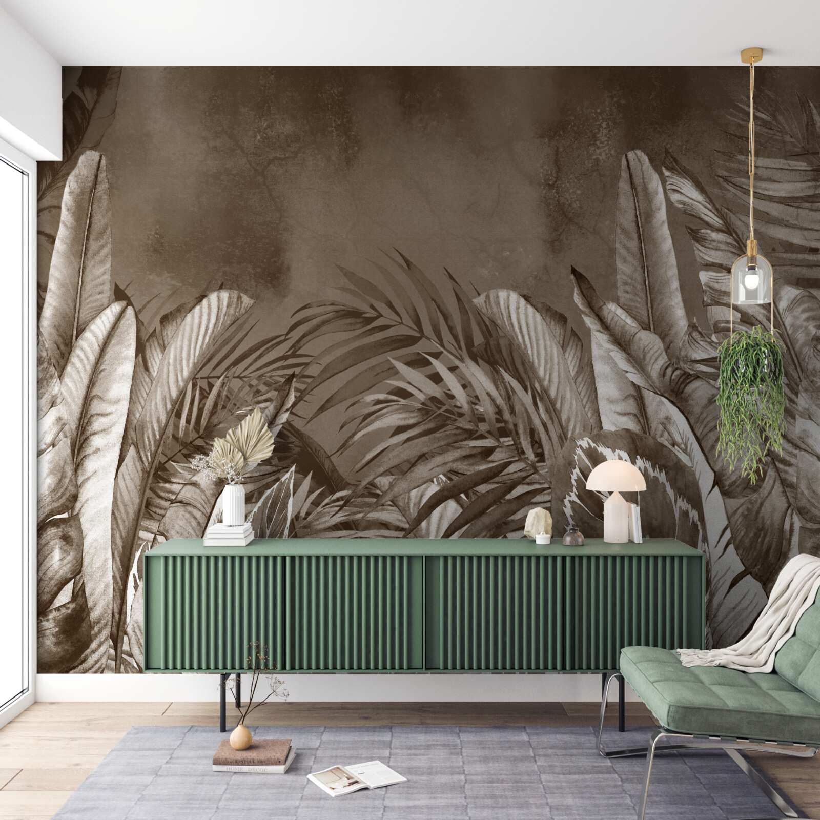 Fototapet pădure tropicală în așteptarea ploii