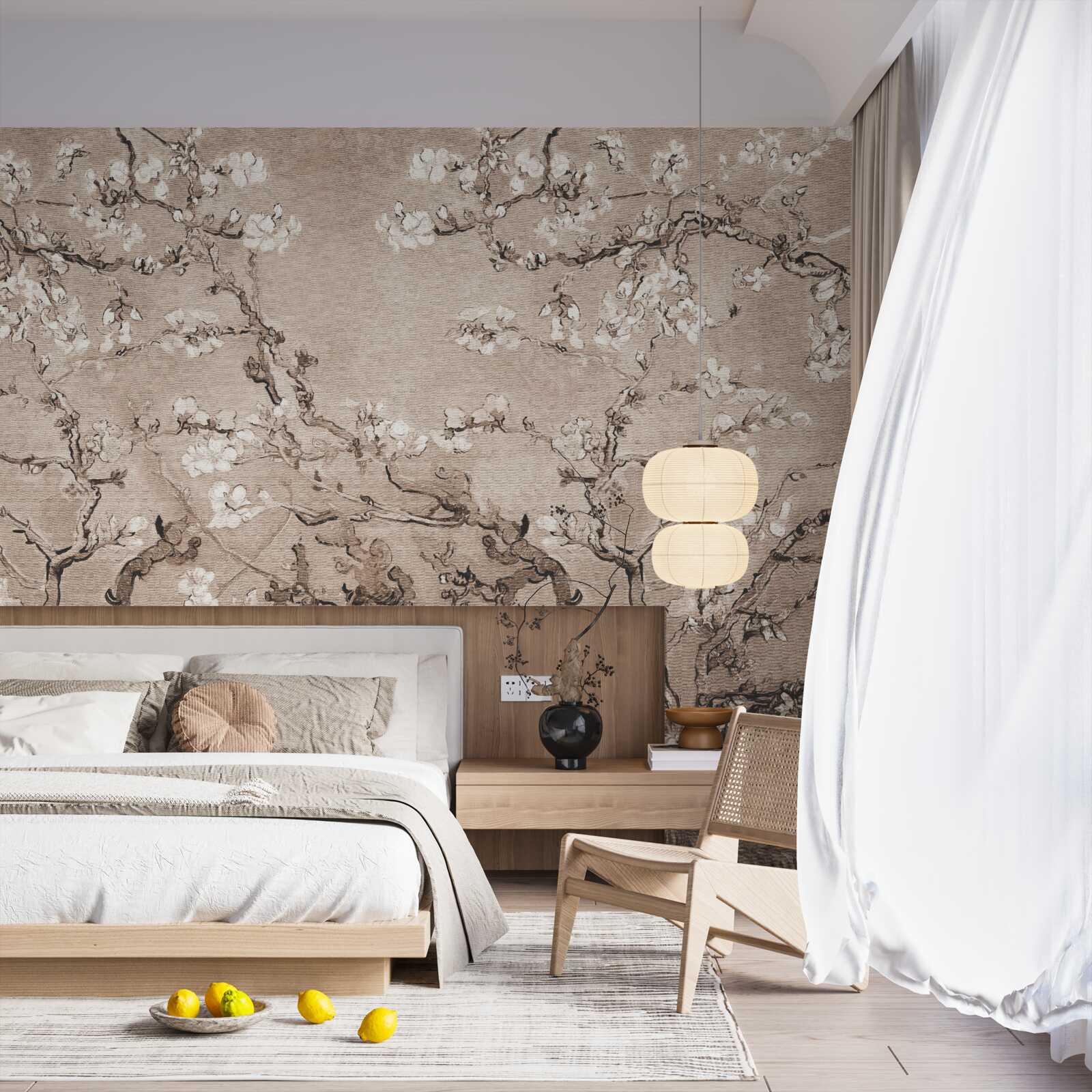 Fototapet Floare de cireș japonez