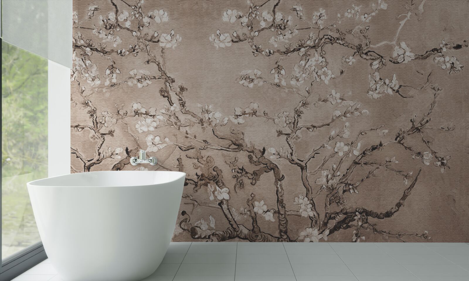 Fototapet Floare de cireș japonez