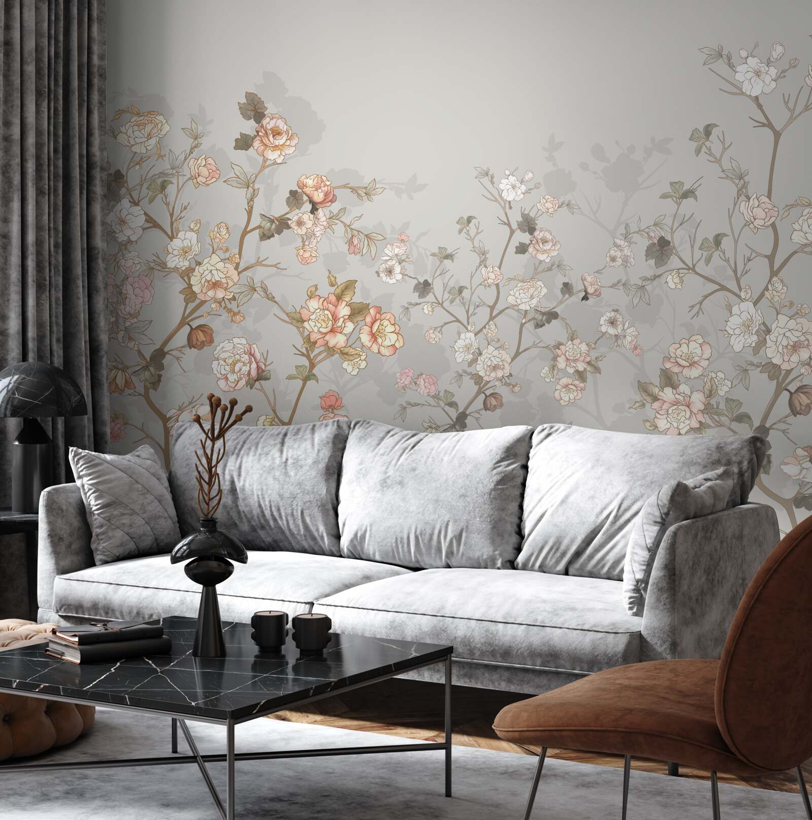 Fototapet sakura în floare