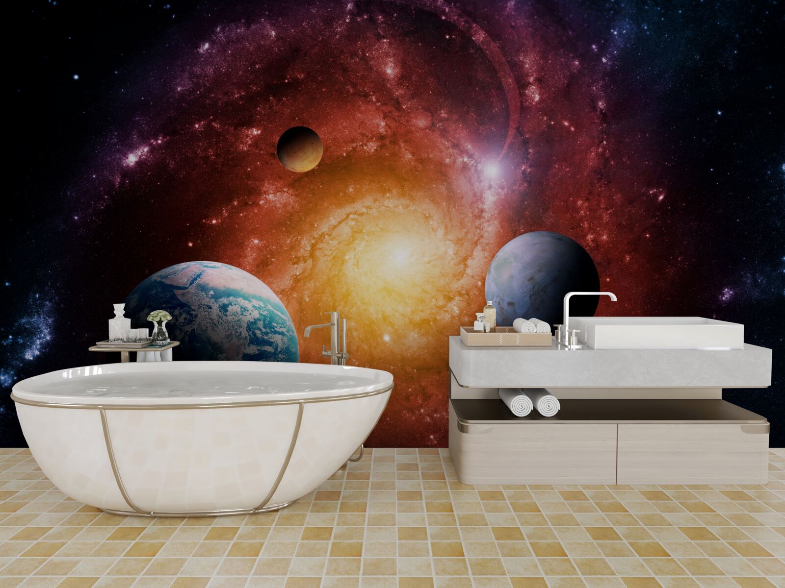 Fototapet spațiile nelimitate ale universului