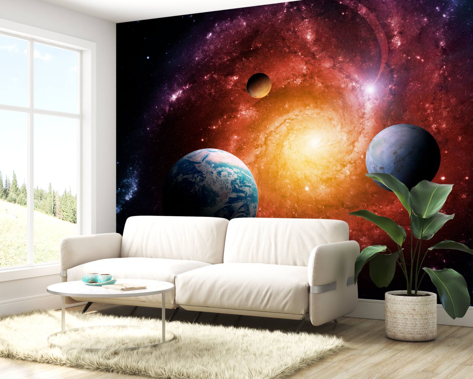 Fototapet spațiile nelimitate ale universului