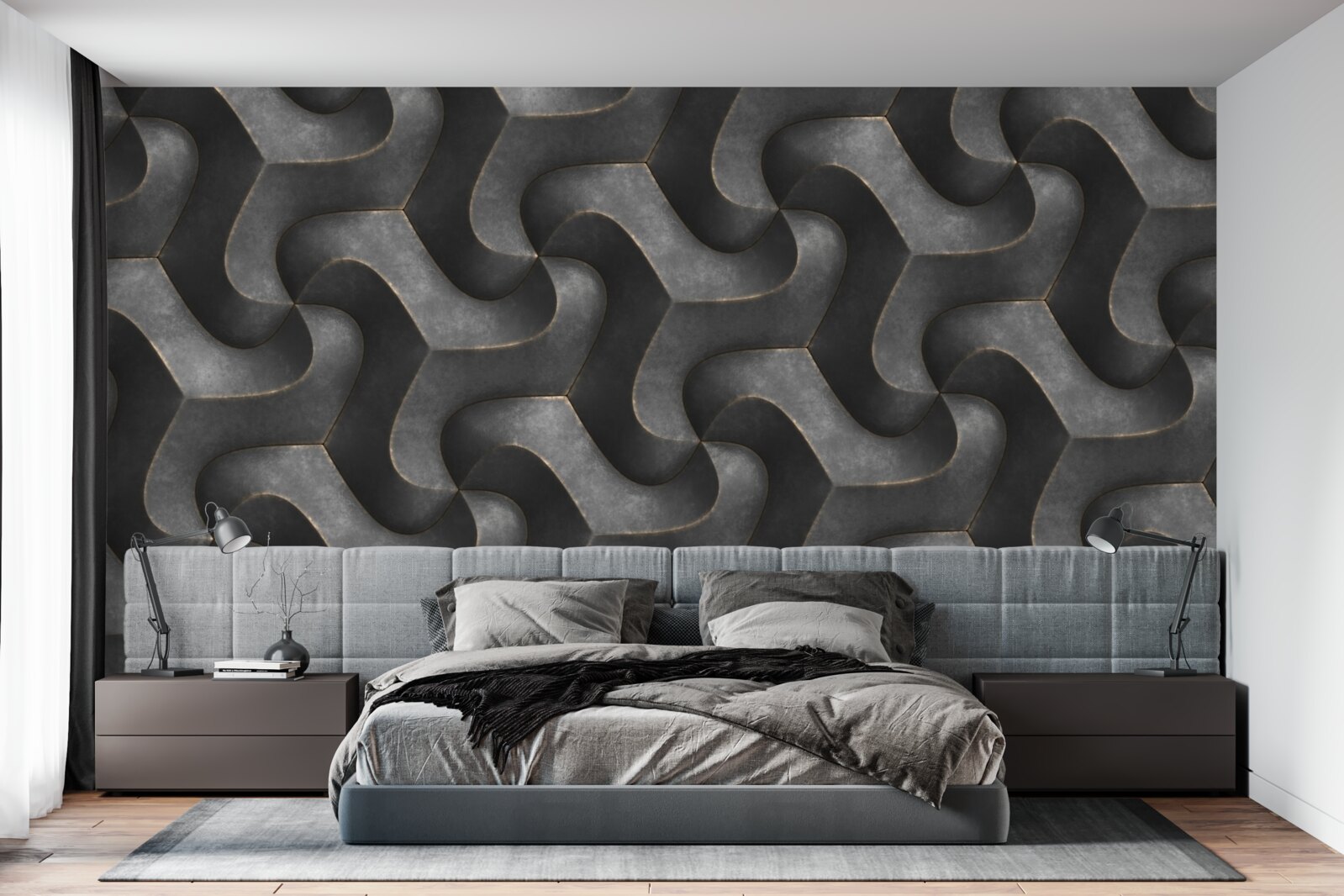 Fototapet textura lemnului impregnat