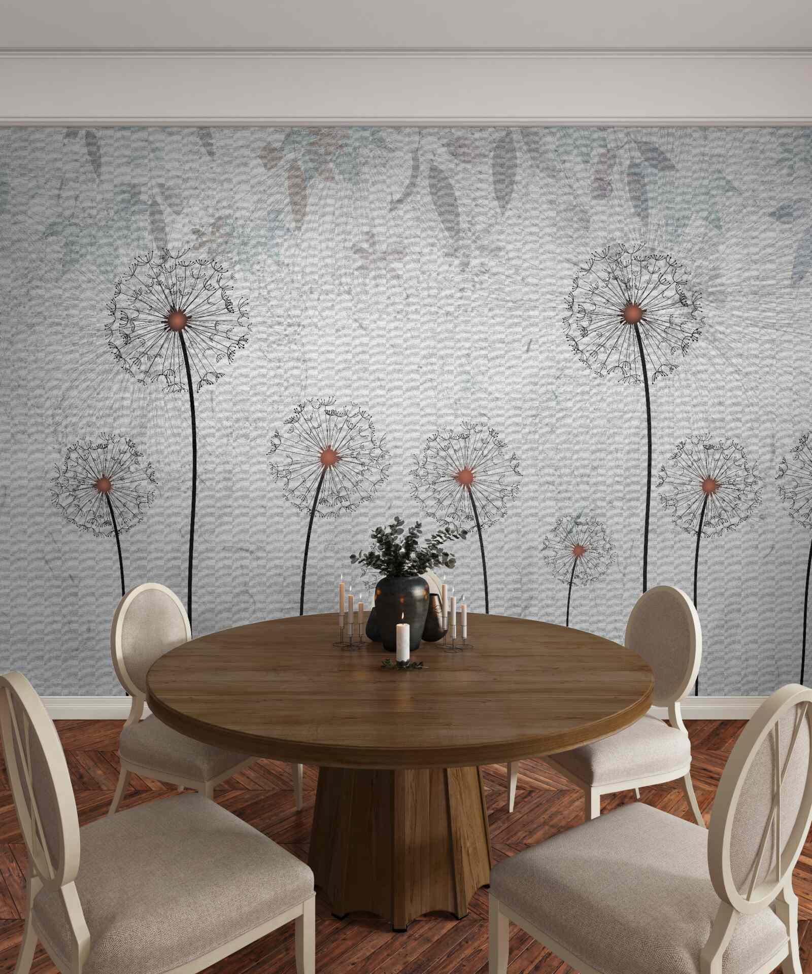 Fototapet millipedes rotunde sunt subțiri