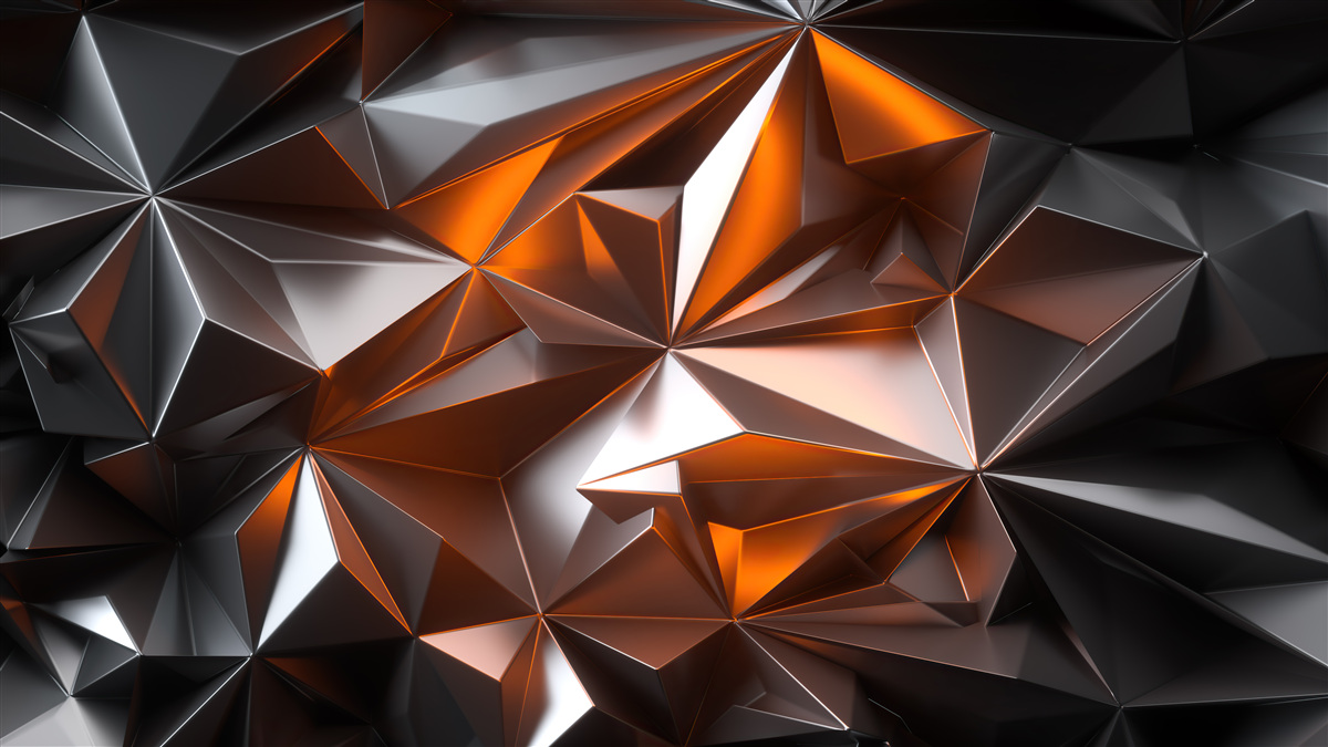 Fototapet geometria yantra pe un fundal întunecat