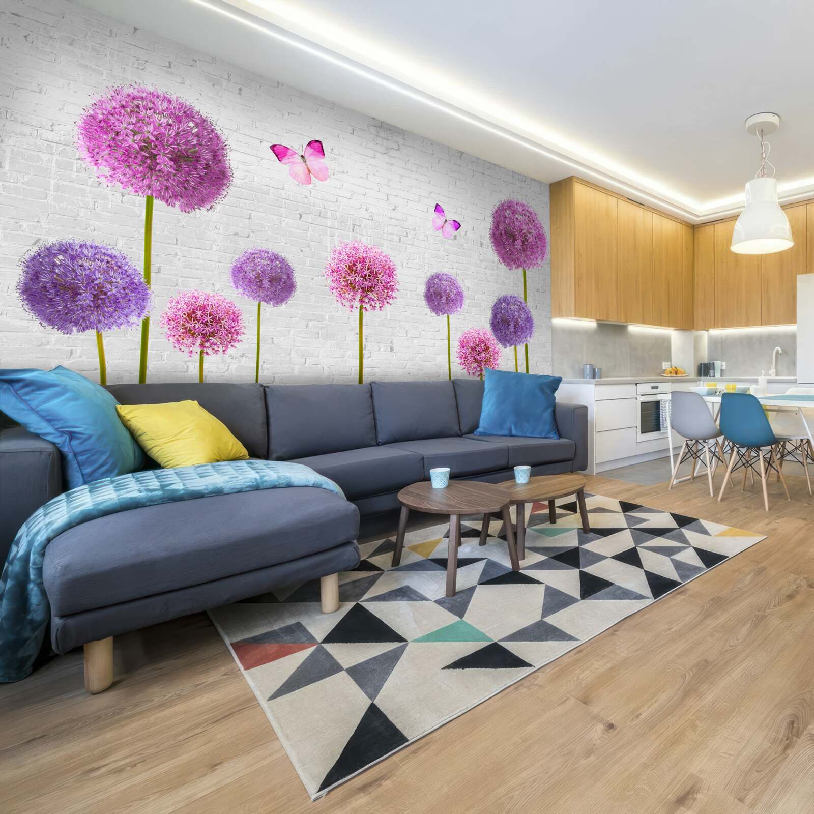 Fototapet icre pufoase în toate culorile