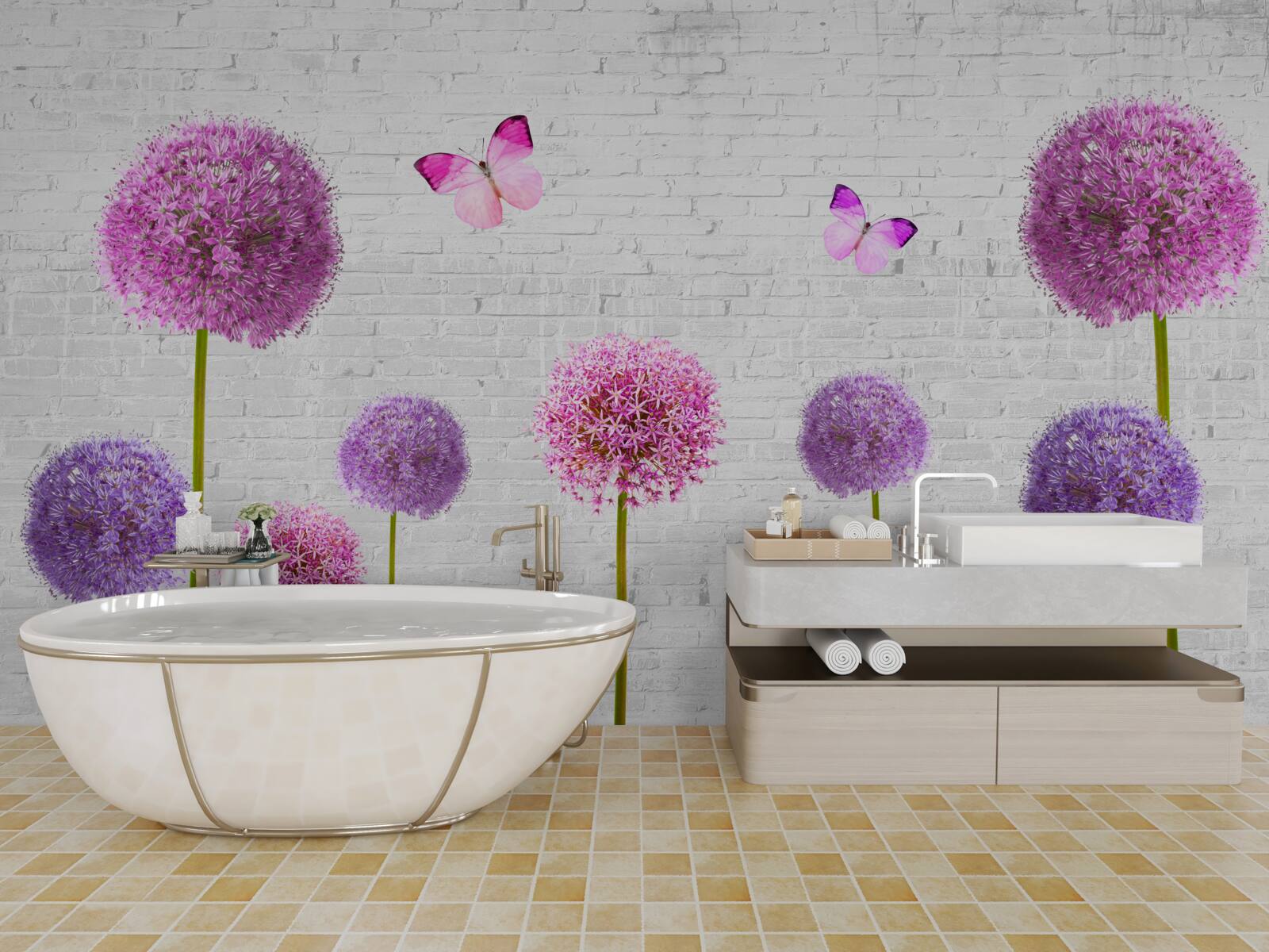 Fototapet icre pufoase în toate culorile