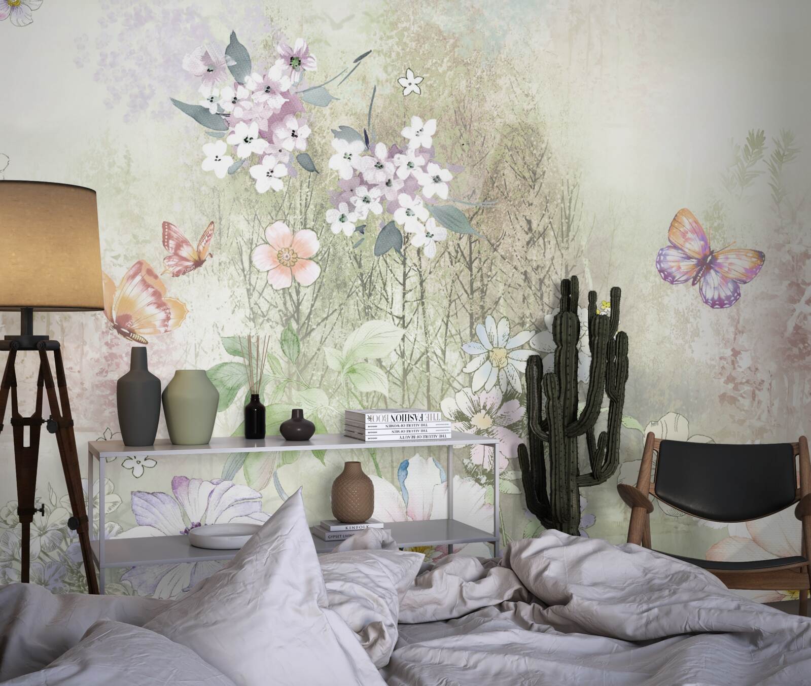 Fototapet asortiment de flori de pajiște