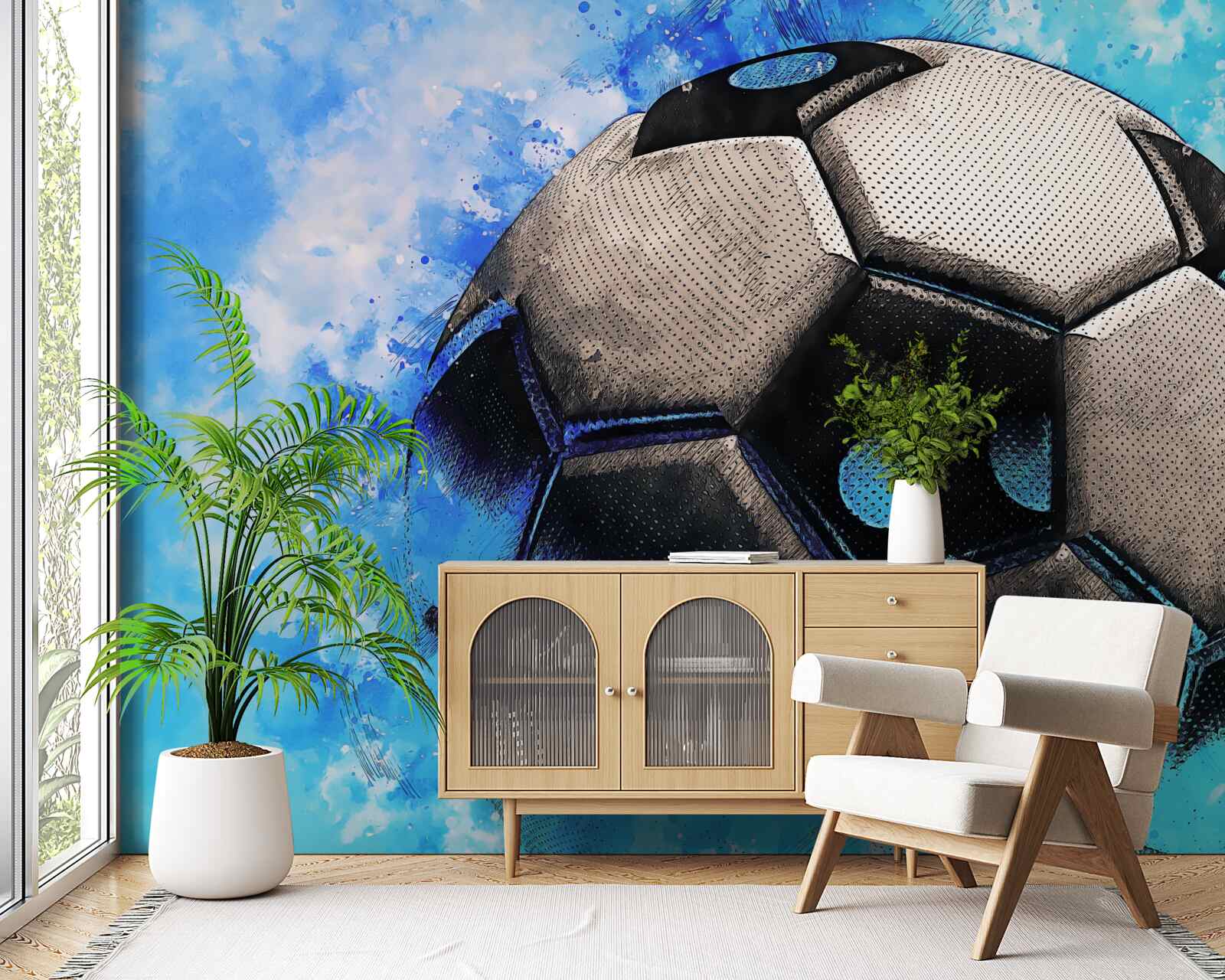 Fototapet fotbal rapid