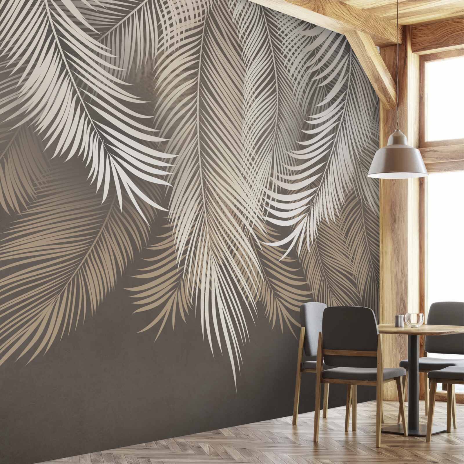 Fototapet frunze de ferigă, alungite