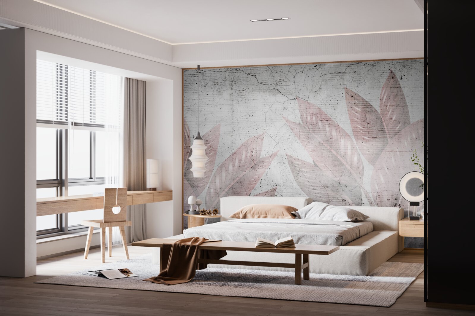 Fototapet ferigă acuarelă