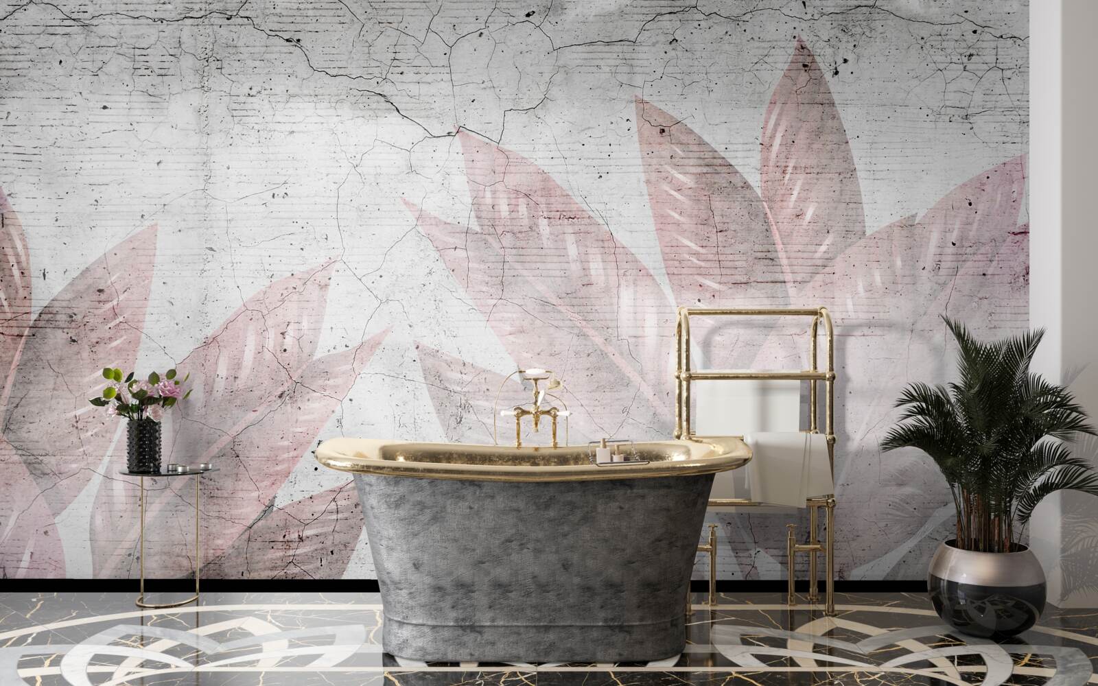 Fototapet ferigă acuarelă