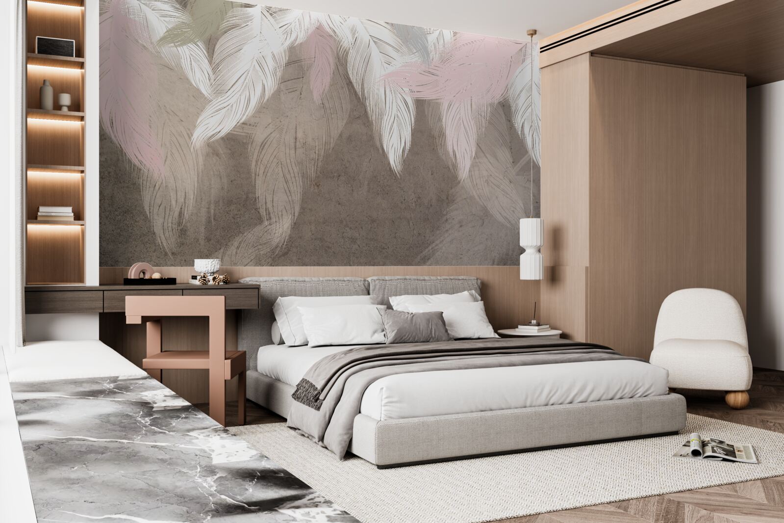 Fototapet penele de aer cad