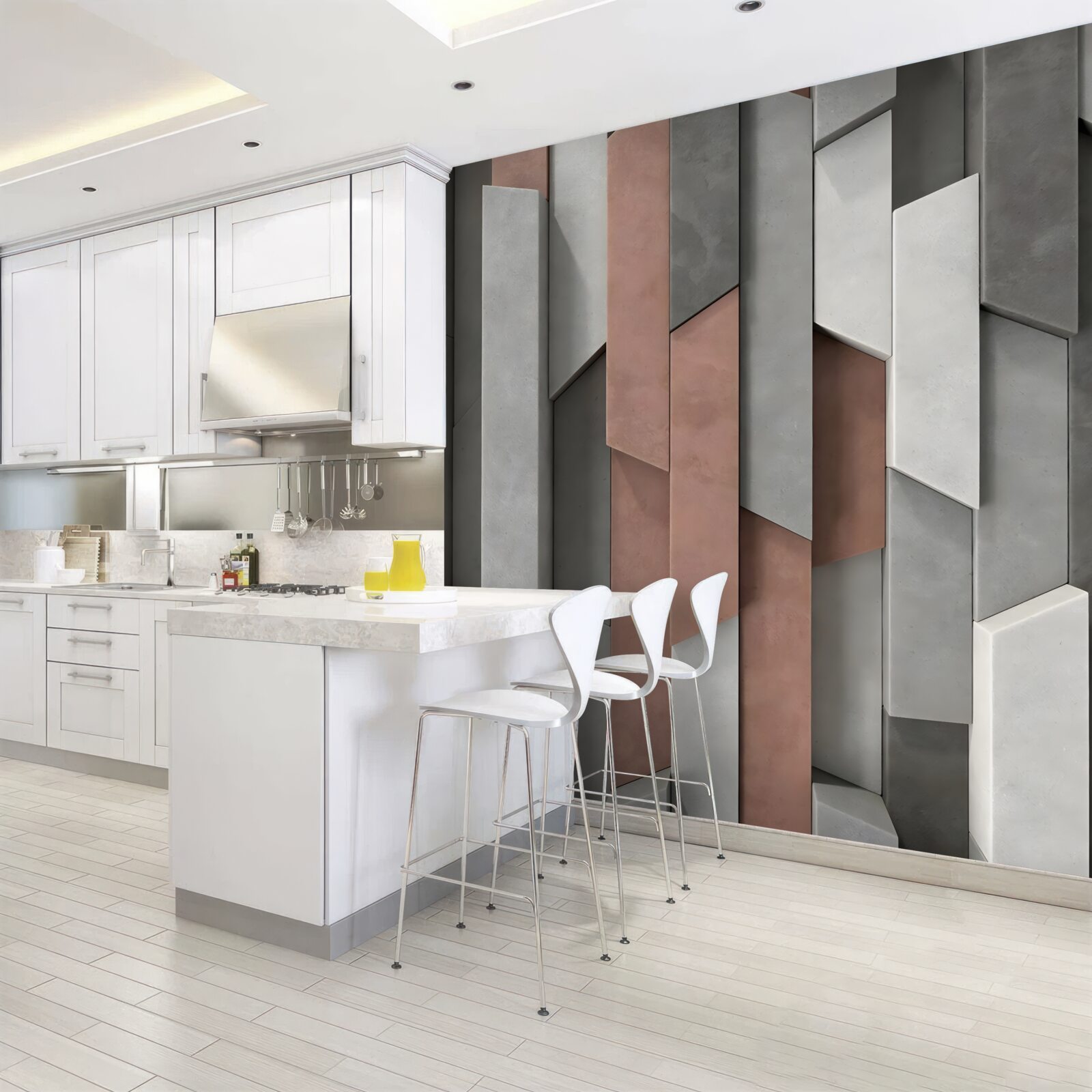 Fototapet forme verticale cu volum