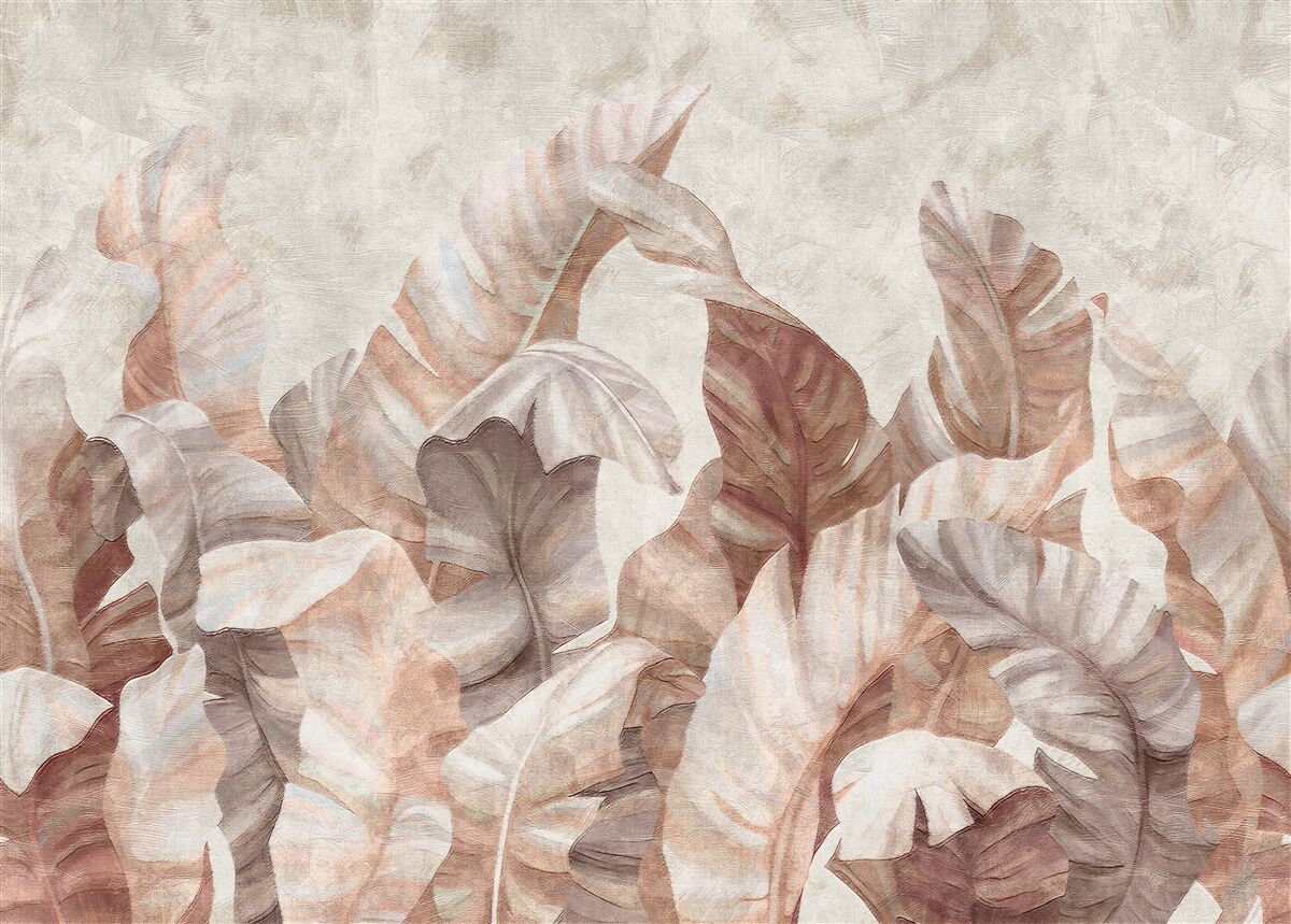 Fototapet frunze mari de plante tropicale