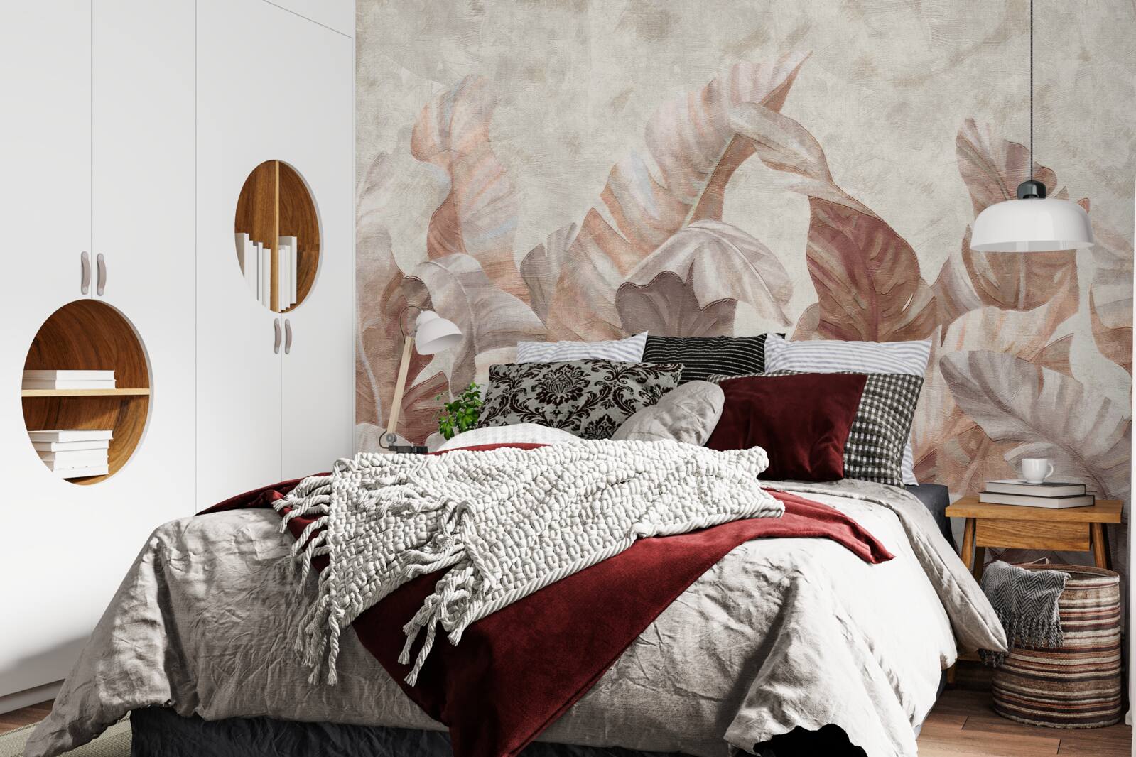 Fototapet frunze mari de plante tropicale