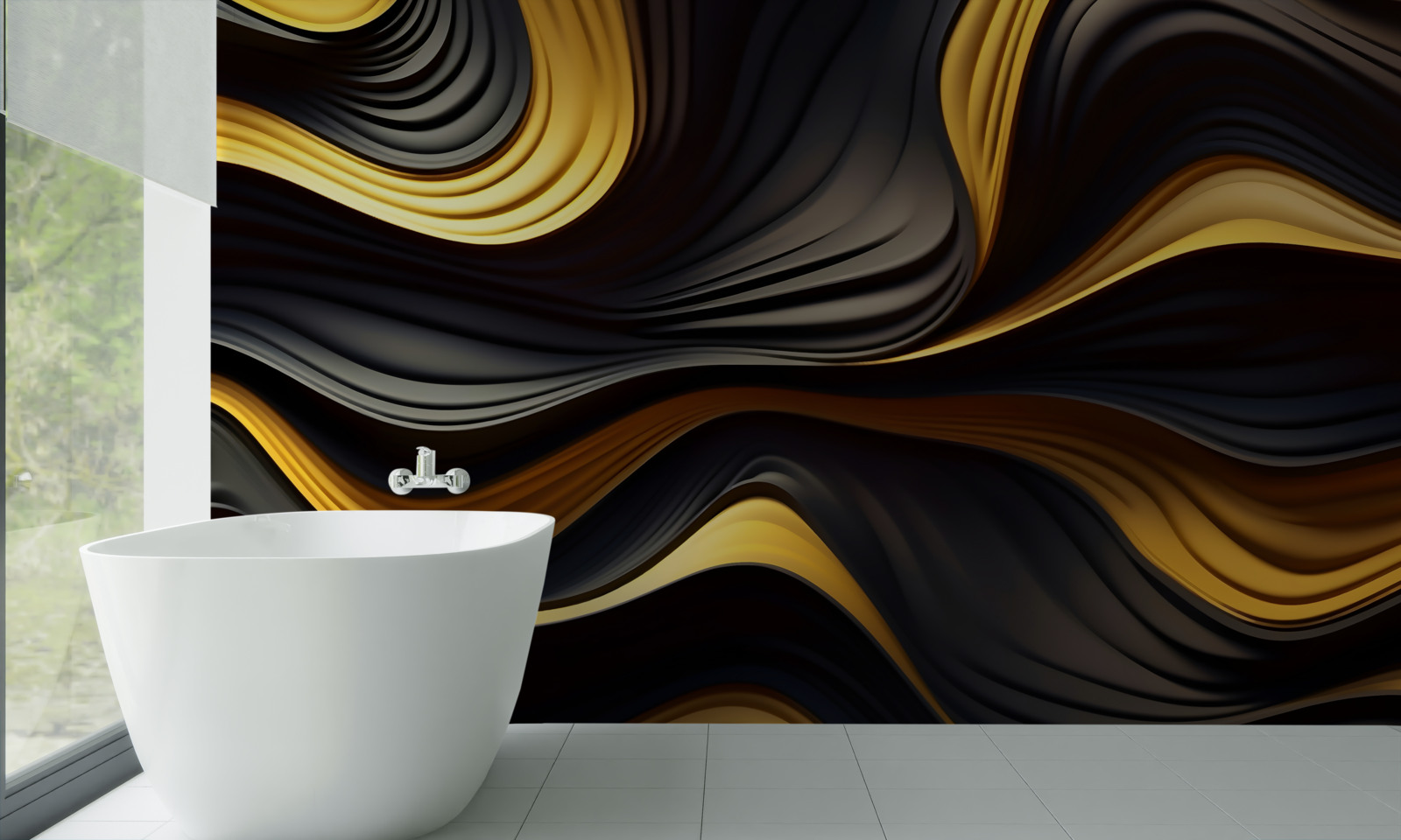 Fototapet aragazurile din deșert sunt abstracte