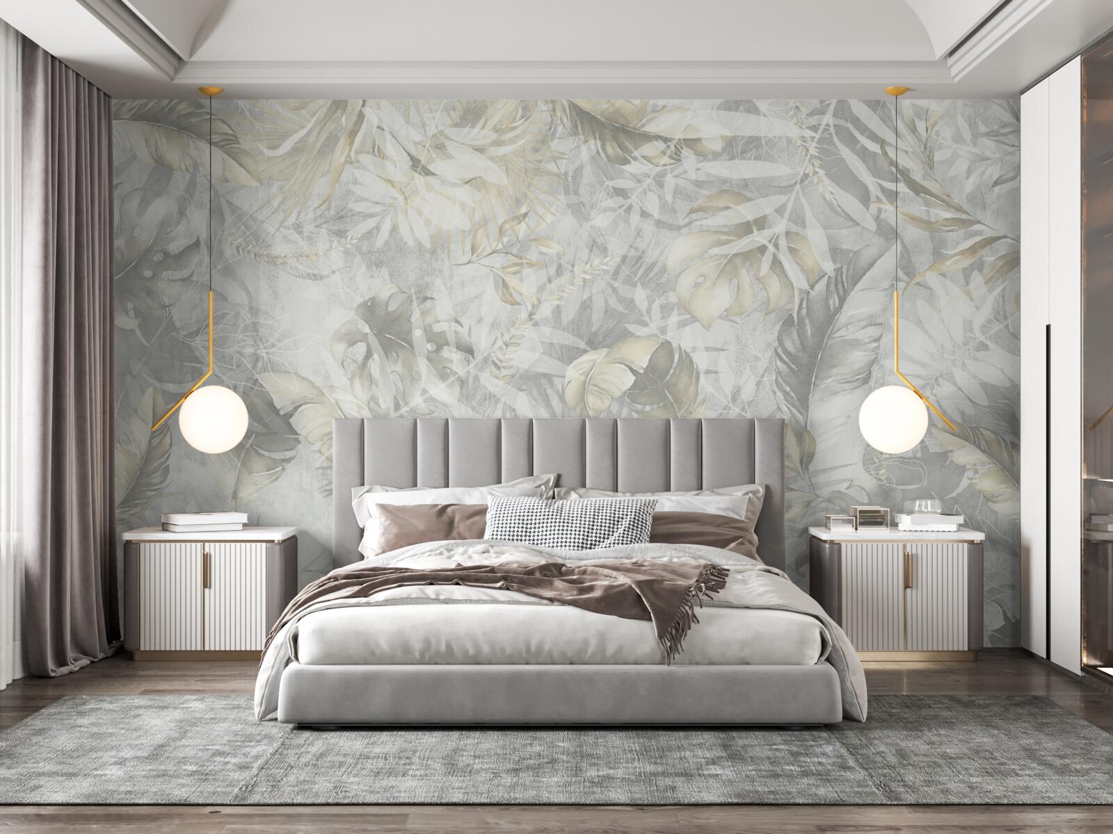 Fototapet abundența de plante în junglă