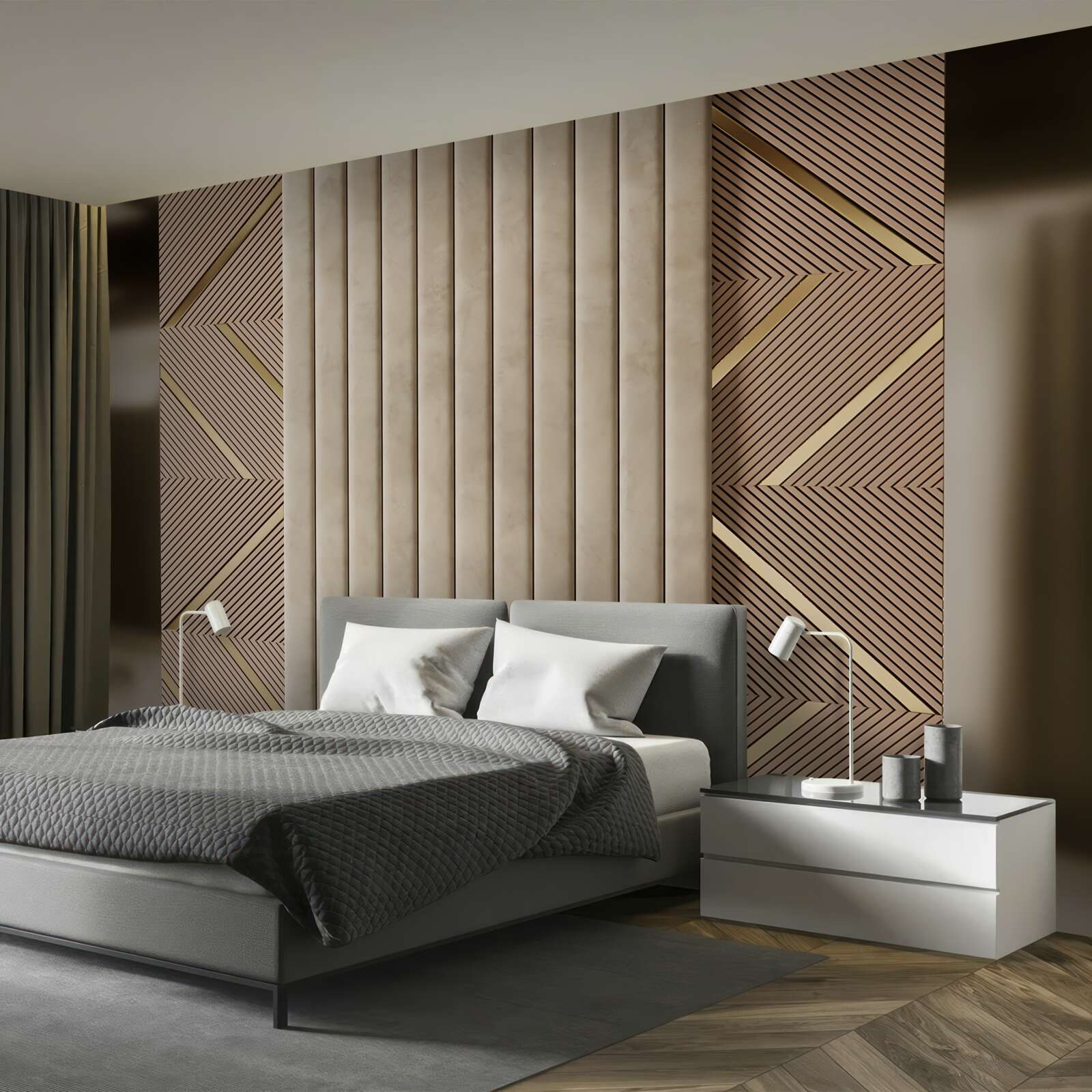 Fototapet abstracții cu modele geometrice