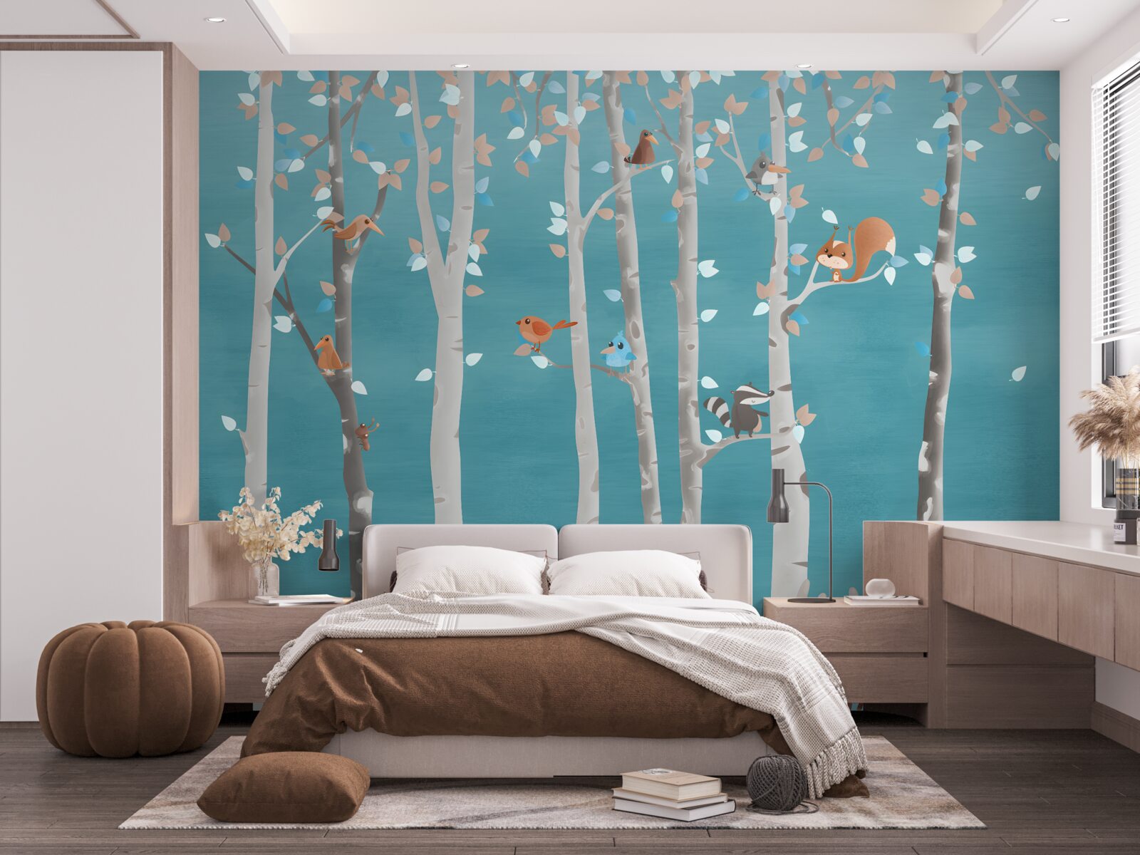 Fototapet animale și locuitori ai pădurilor