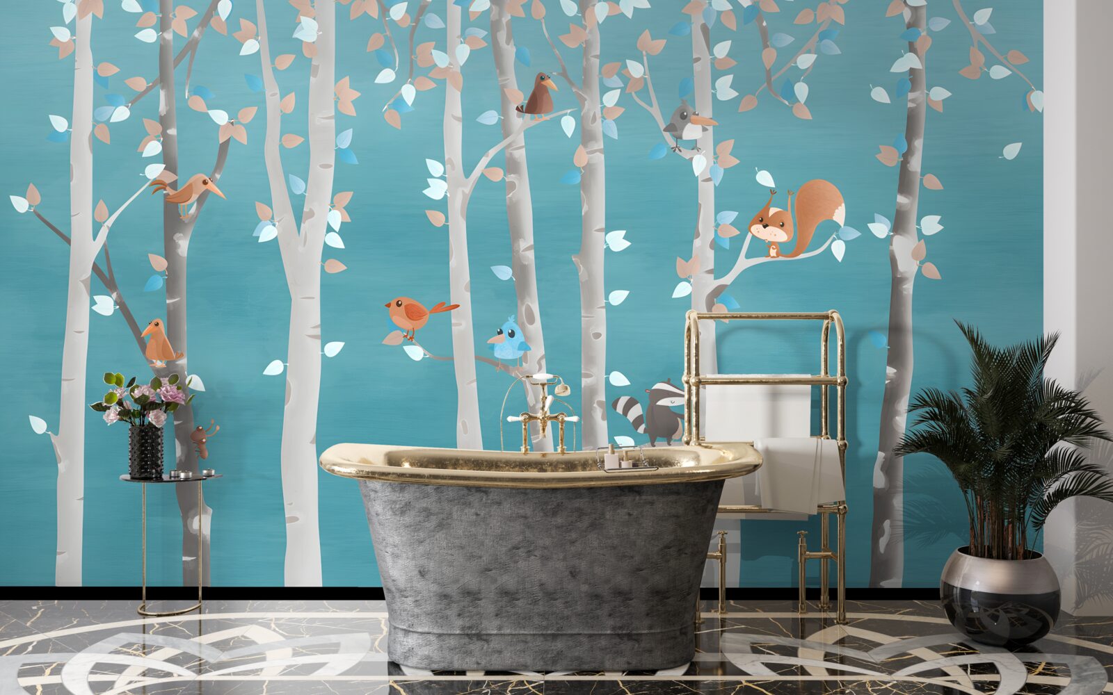 Fototapet animale și locuitori ai pădurilor