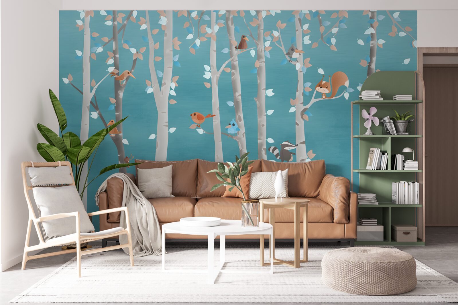 Fototapet animale și locuitori ai pădurilor