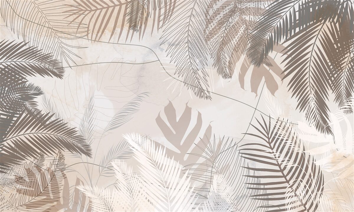 Fototapet varietatea de culori a frunzelor de toamnă